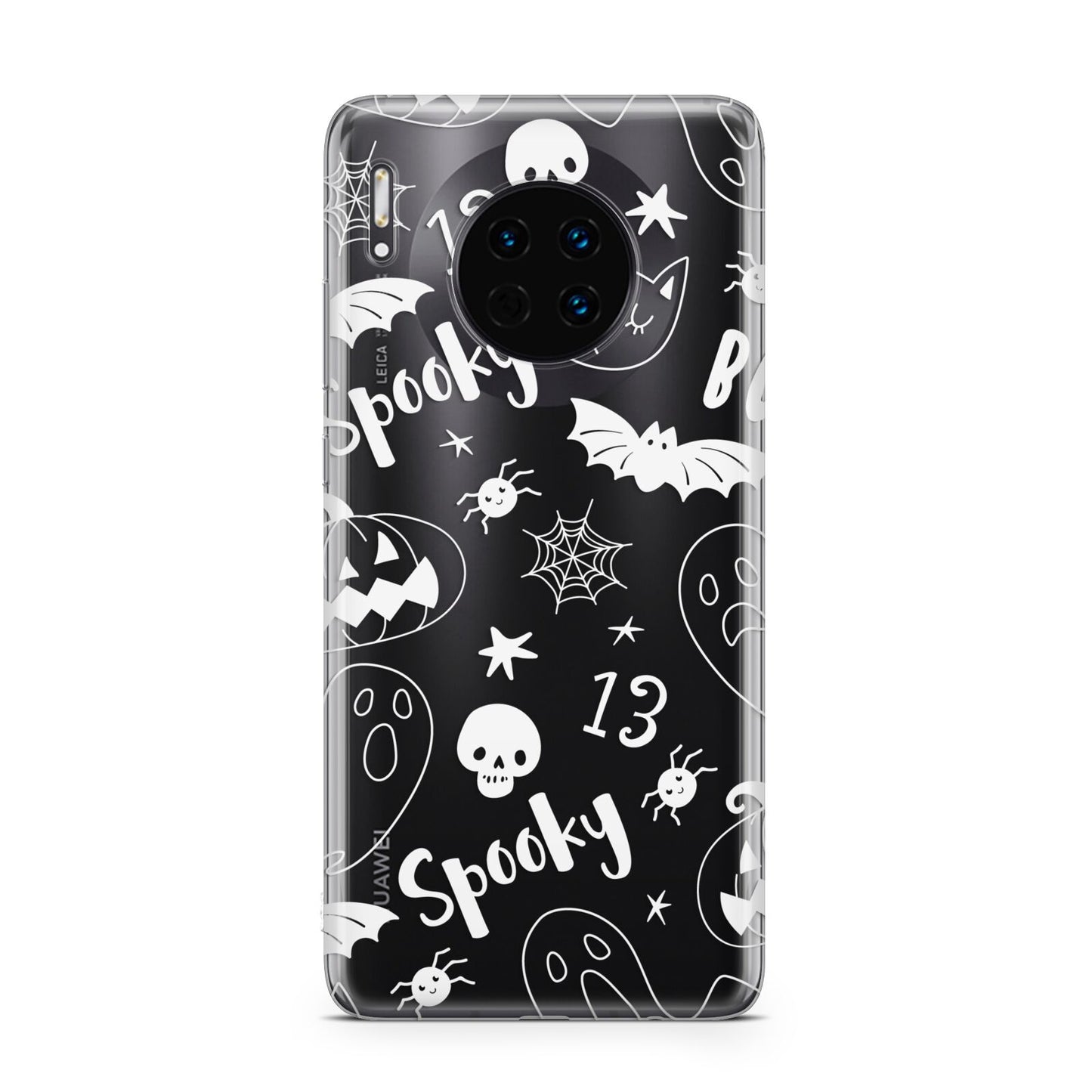 Cute Grey Halloween Huawei Mate 30