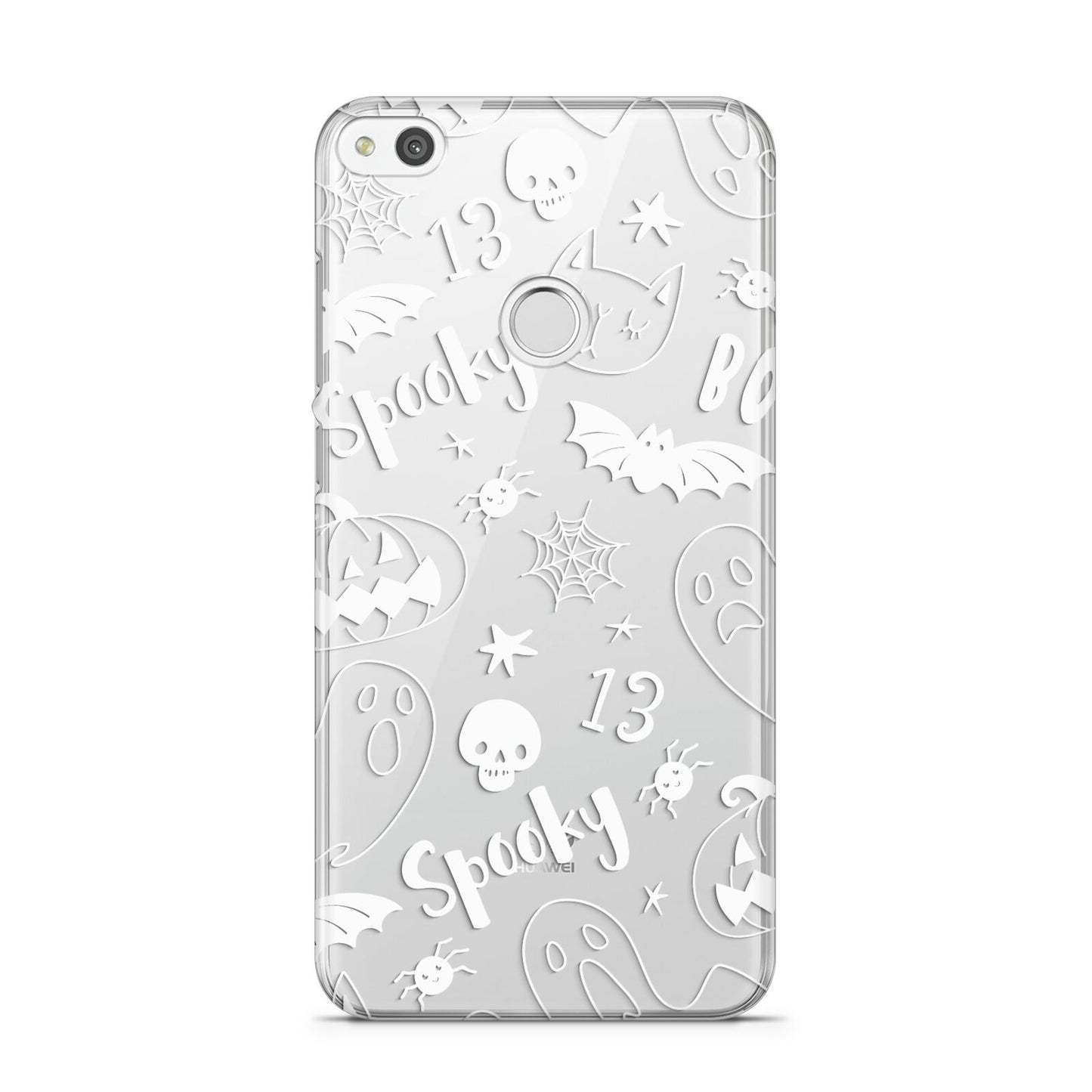 Cute Grey Halloween Huawei P8 Lite Case