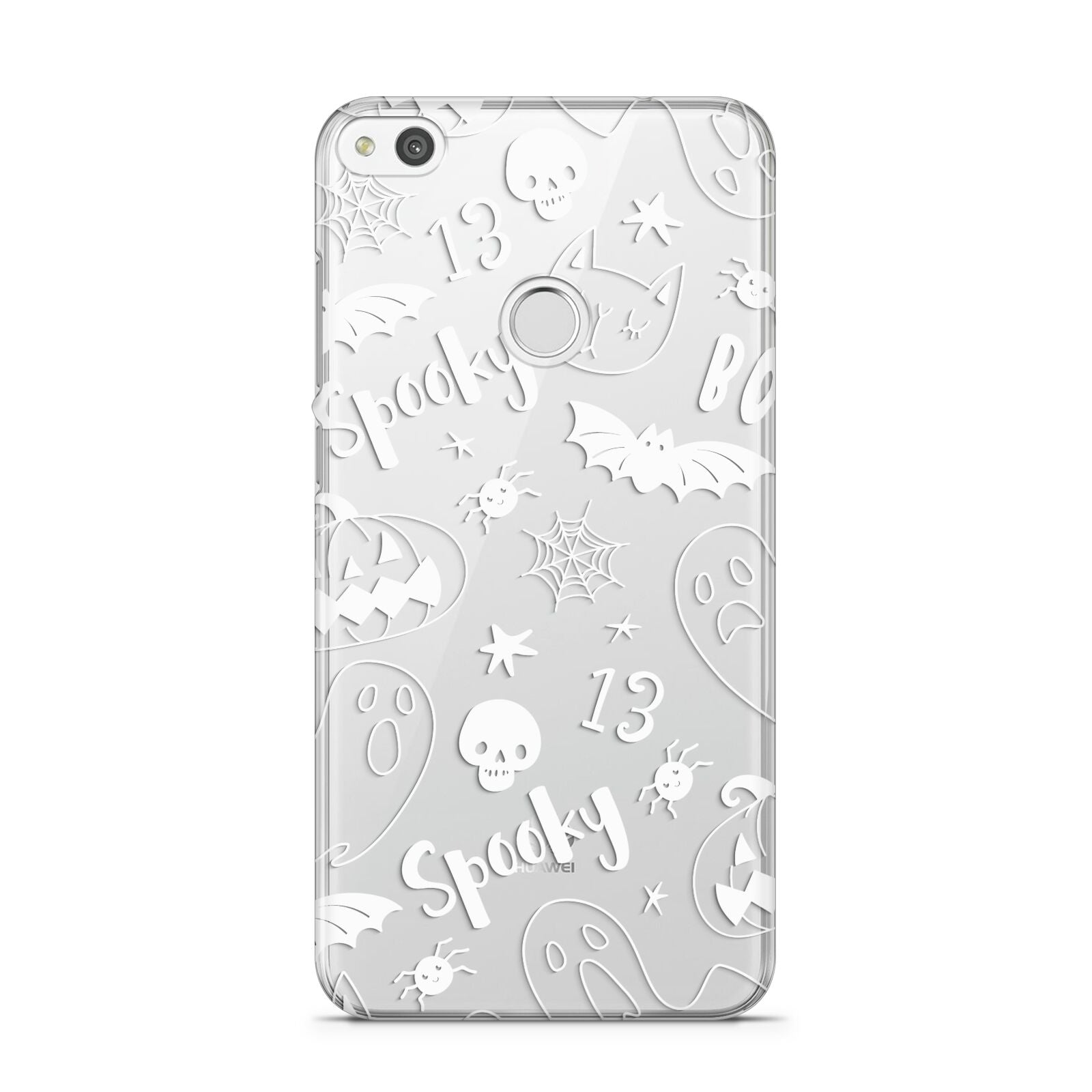 Cute Grey Halloween Huawei P8 Lite Case