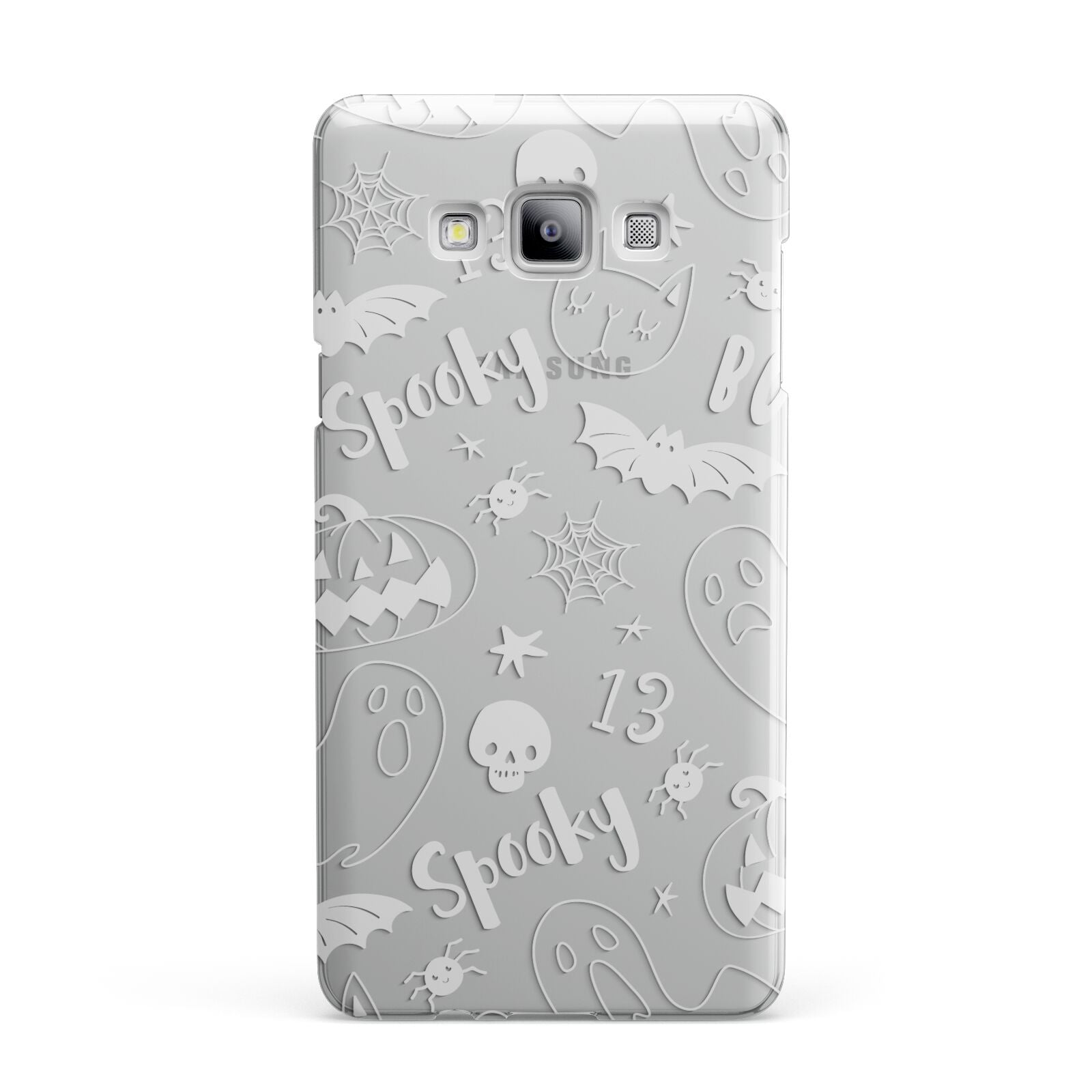 Cute Grey Halloween Samsung Galaxy A7 2015 Case