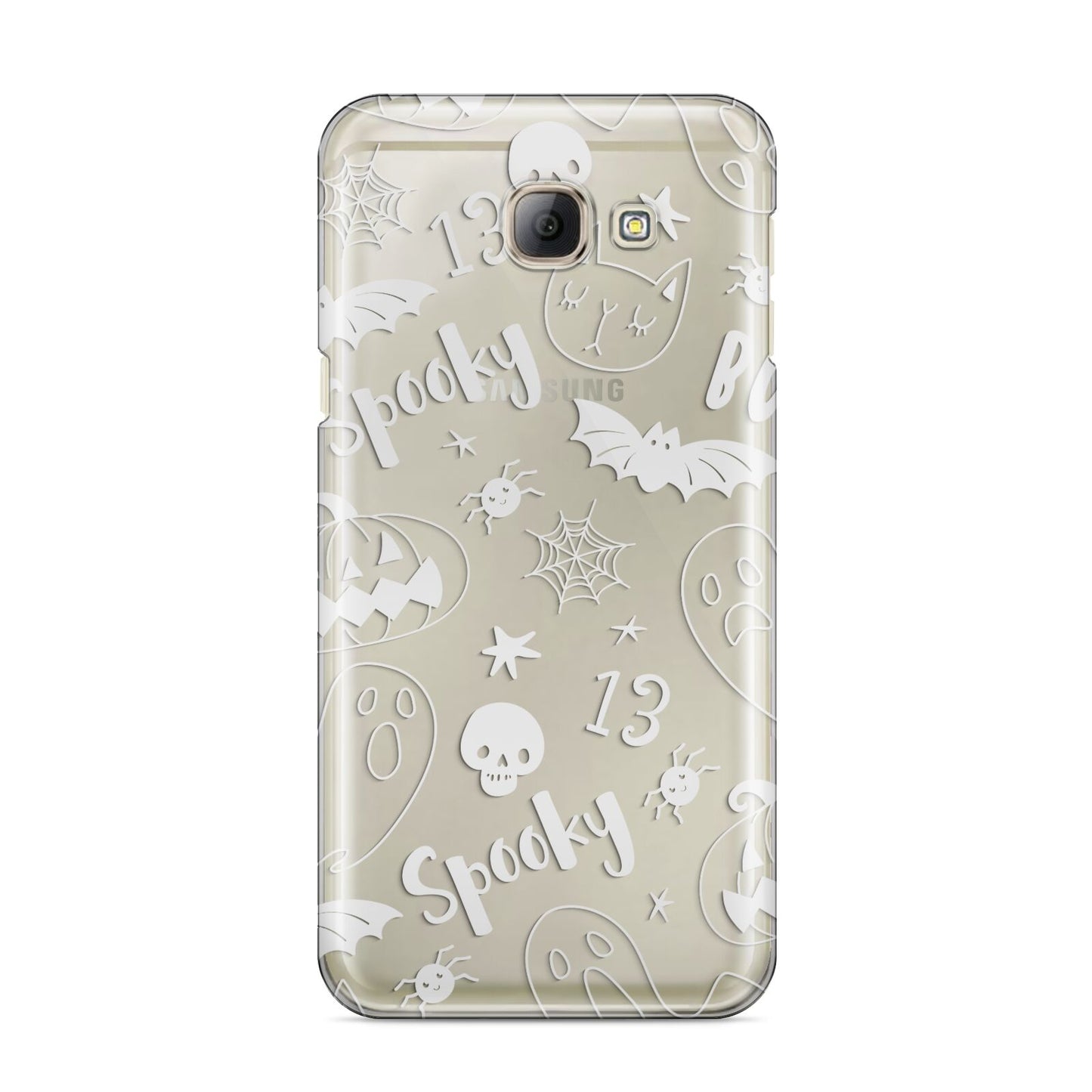 Cute Grey Halloween Samsung Galaxy A8 2016 Case