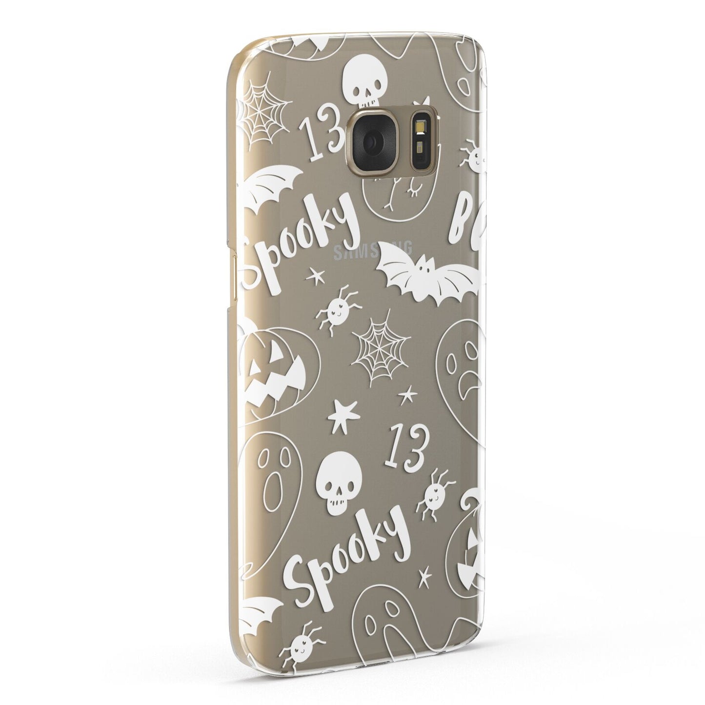 Cute Grey Halloween Samsung Galaxy Case Fourty Five Degrees