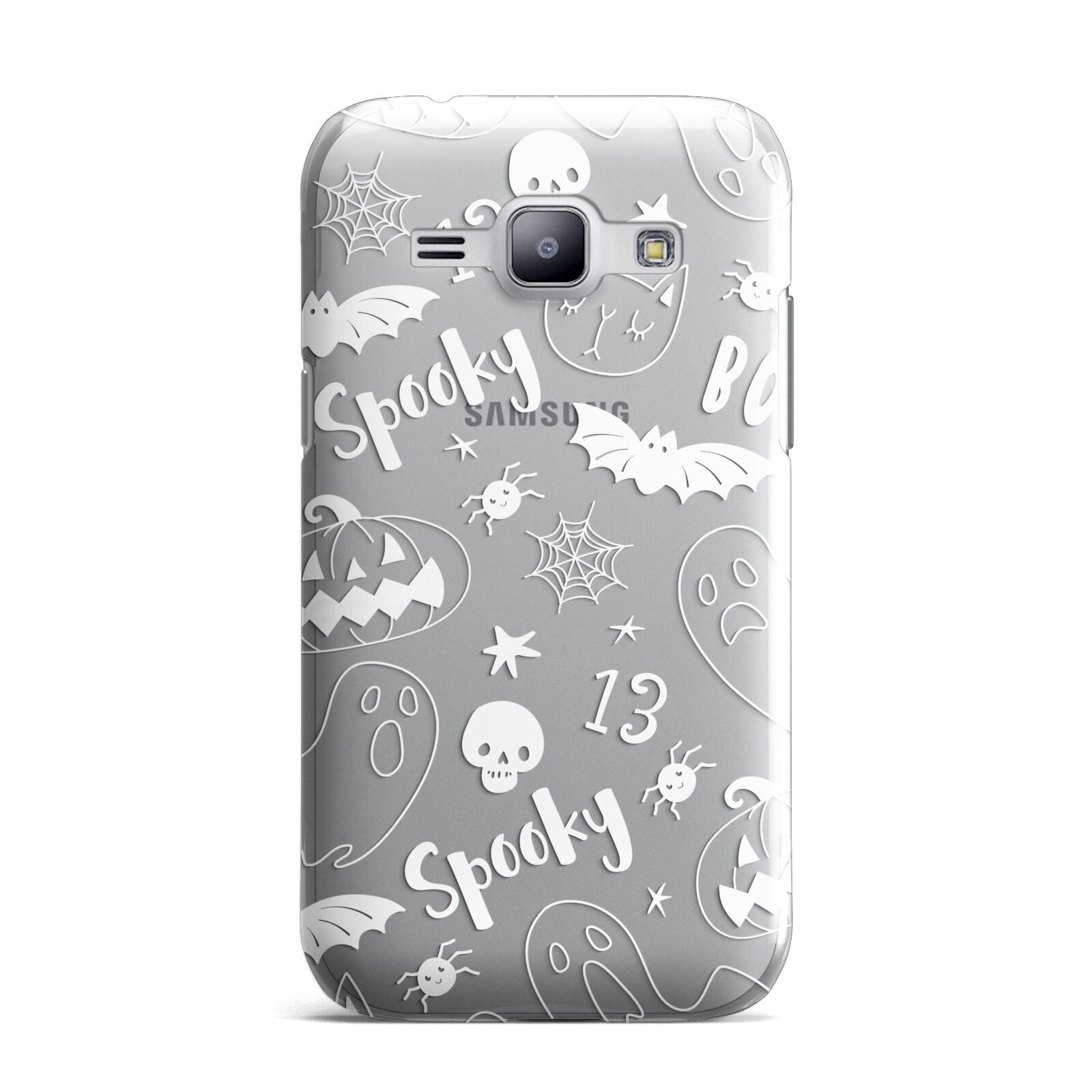 Cute Grey Halloween Samsung Galaxy J1 2015 Case