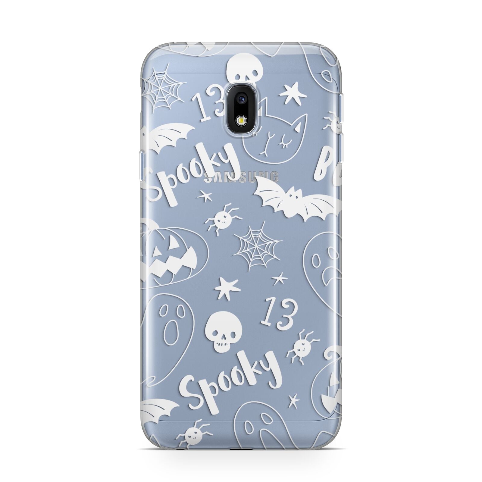 Cute Grey Halloween Samsung Galaxy J3 2017 Case