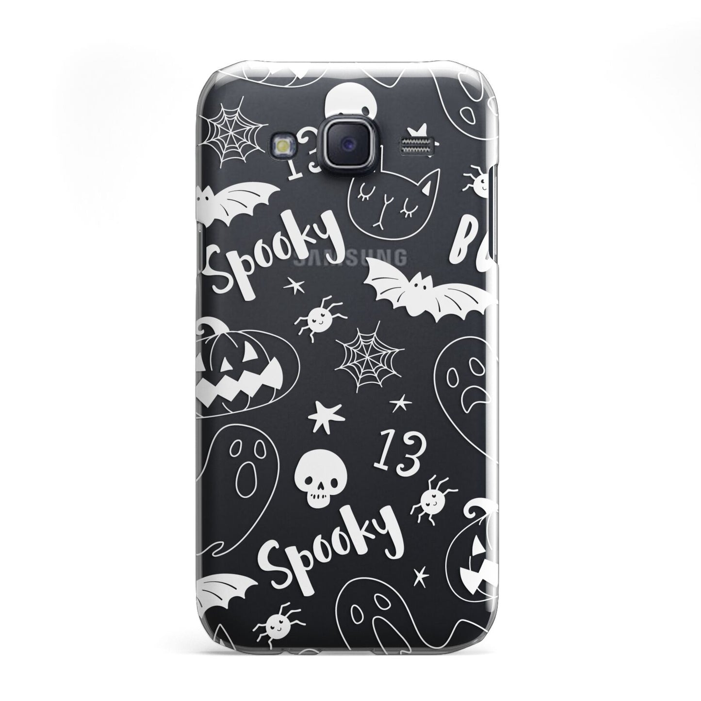 Cute Grey Halloween Samsung Galaxy J5 Case