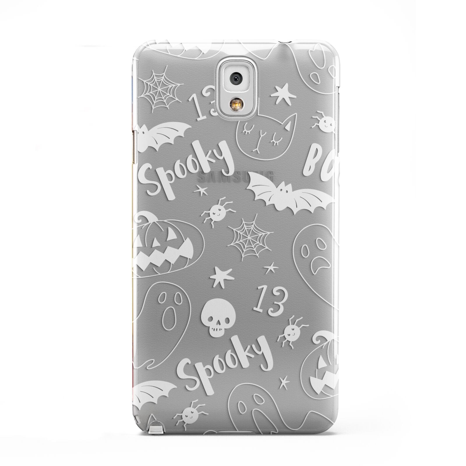 Cute Grey Halloween Samsung Galaxy Note 3 Case