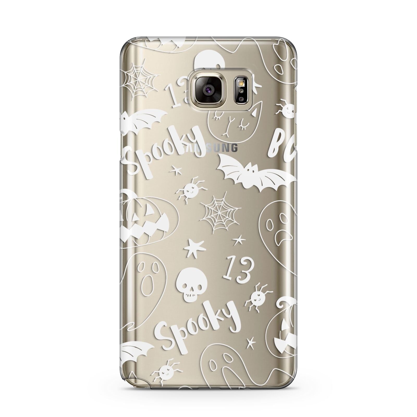 Cute Grey Halloween Samsung Galaxy Note 5 Case