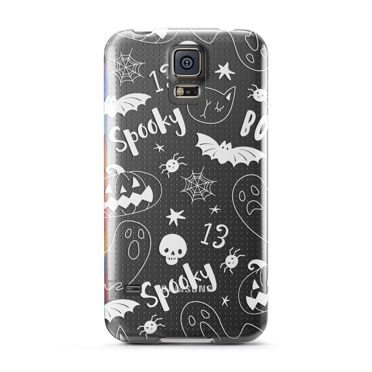 Cute Grey Halloween Samsung Galaxy S5 Case