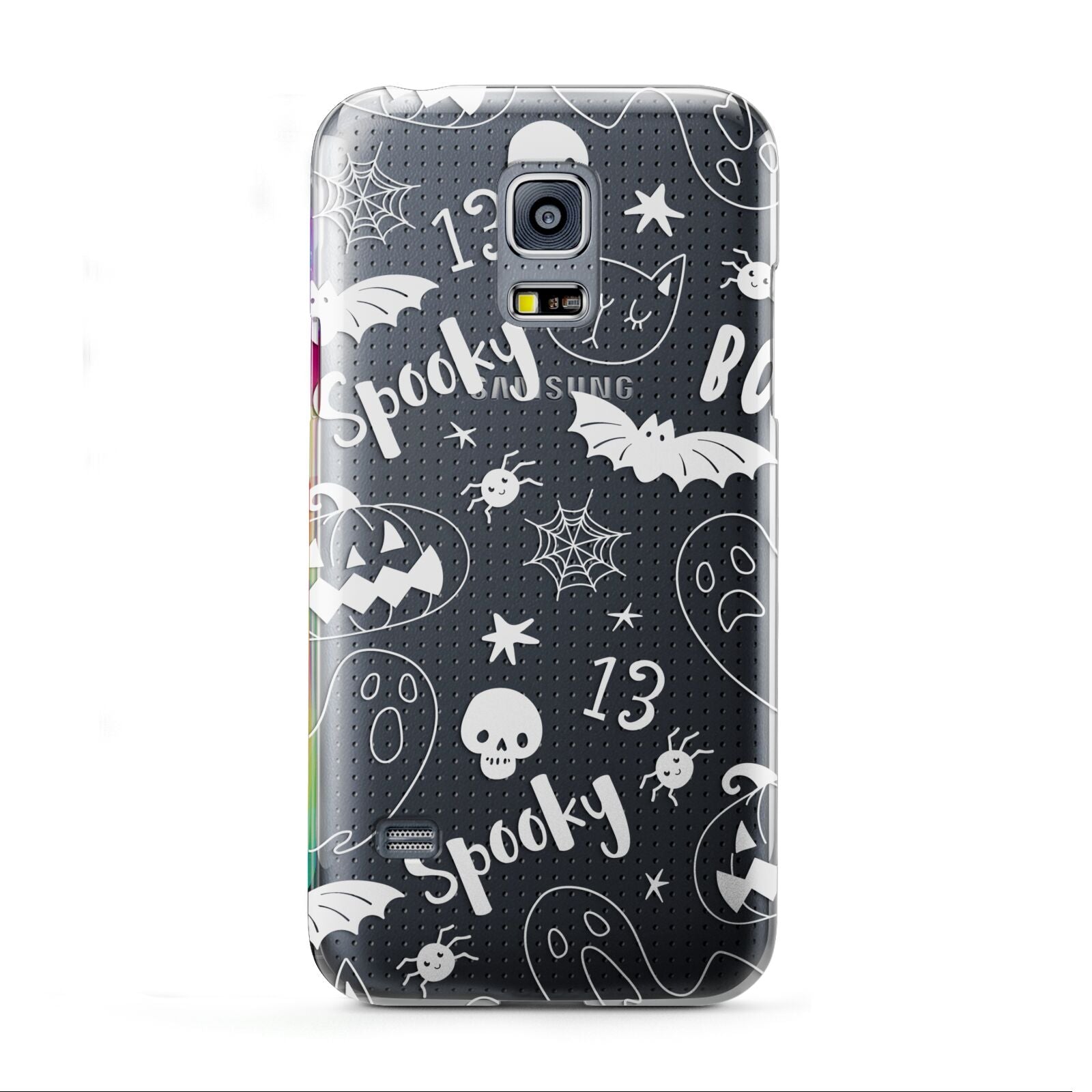 Cute Grey Halloween Samsung Galaxy S5 Mini Case