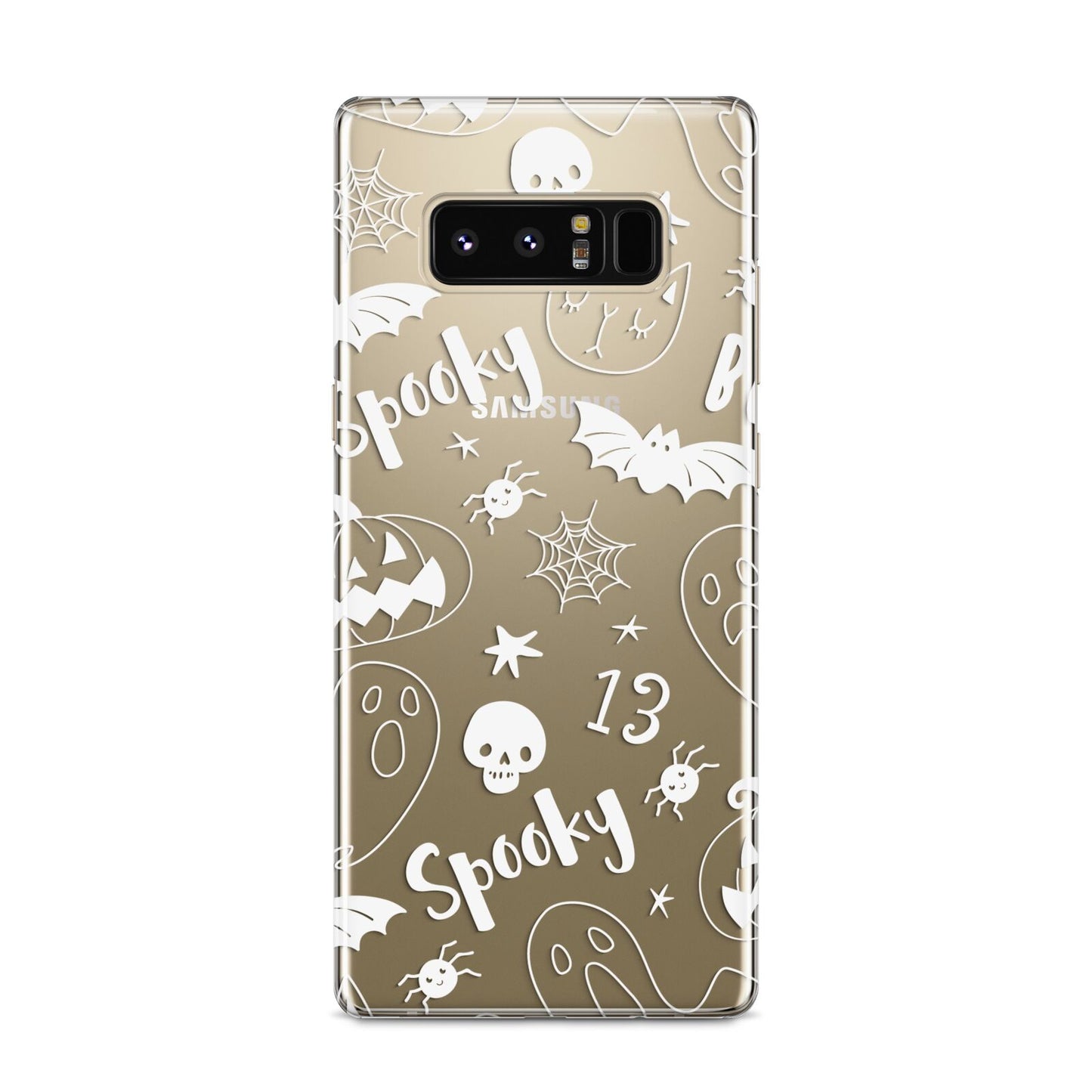 Cute Grey Halloween Samsung Galaxy S8 Case