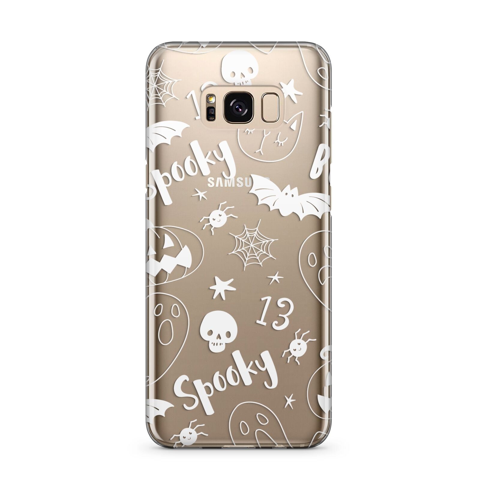 Cute Grey Halloween Samsung Galaxy S8 Plus Case