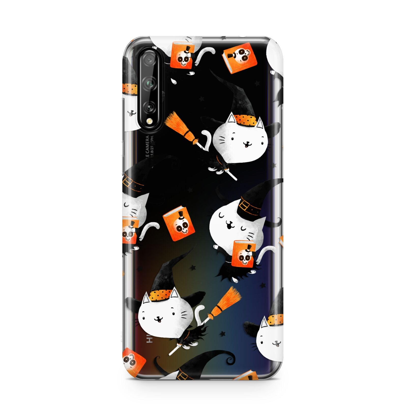 Cute Halloween Cats Huawei Enjoy 10s Phone Case