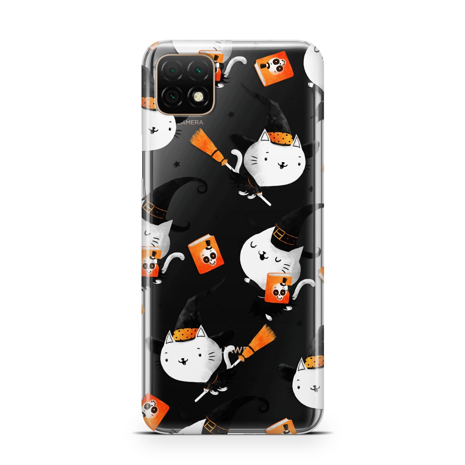 Cute Halloween Cats Huawei Enjoy 20 Phone Case