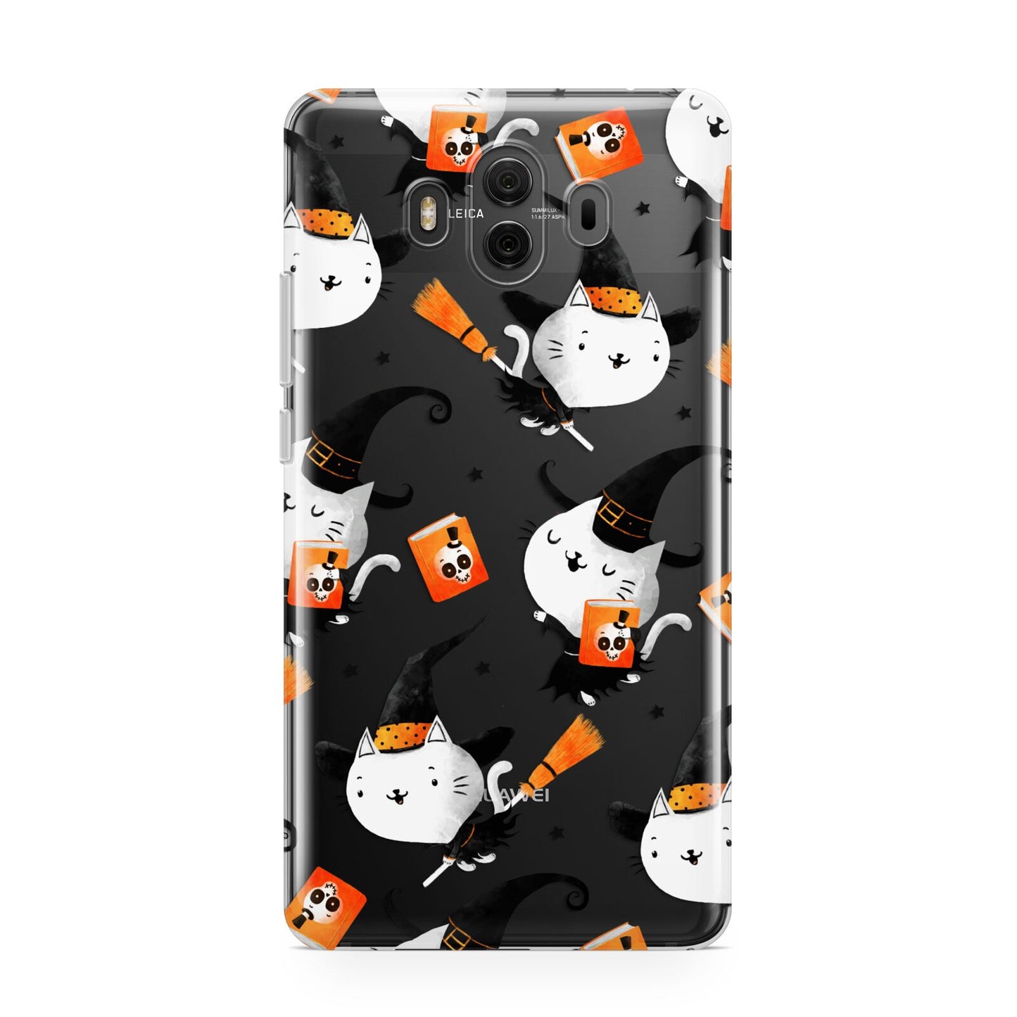 Cute Halloween Cats Huawei Mate 10 Protective Phone Case