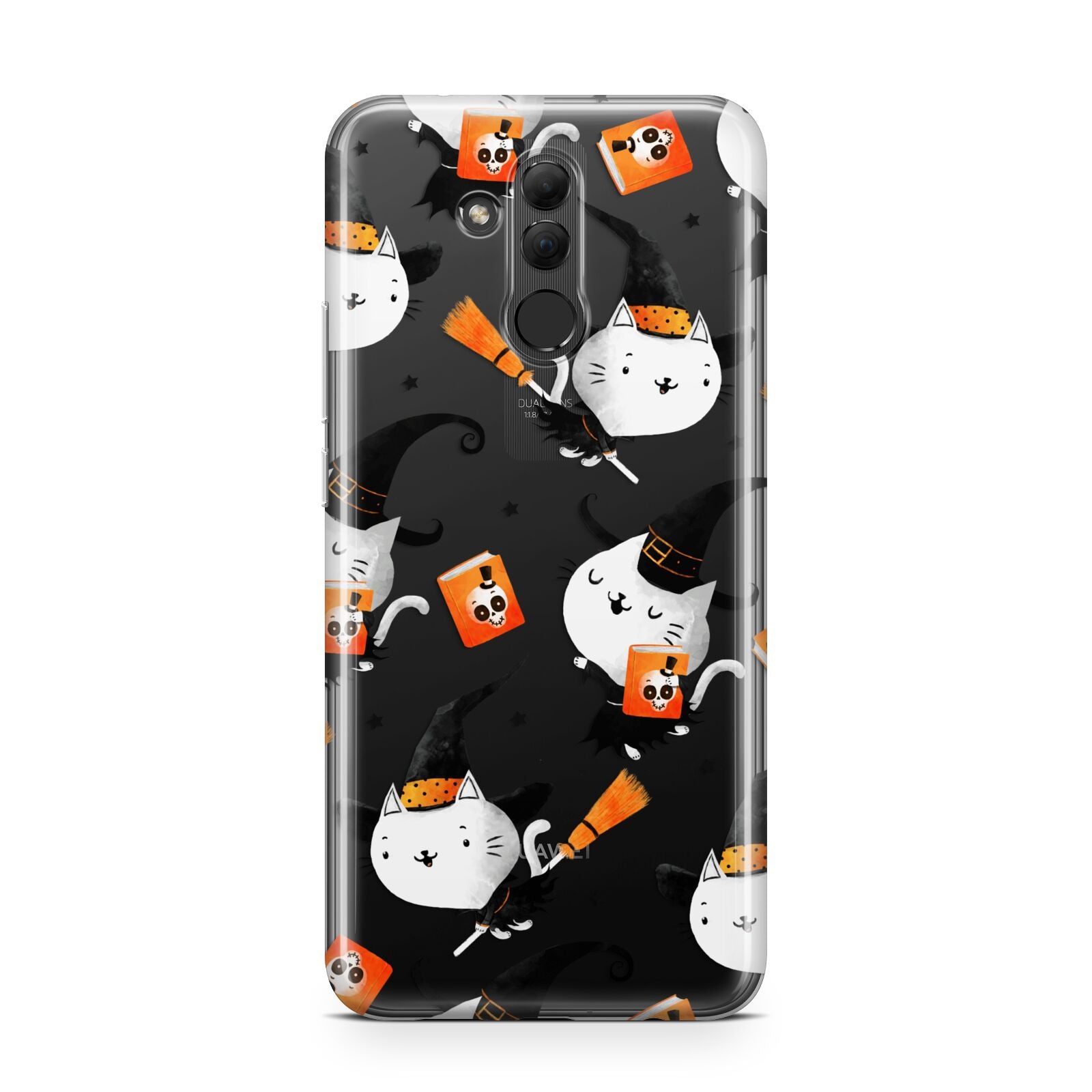 Cute Halloween Cats Huawei Mate 20 Lite