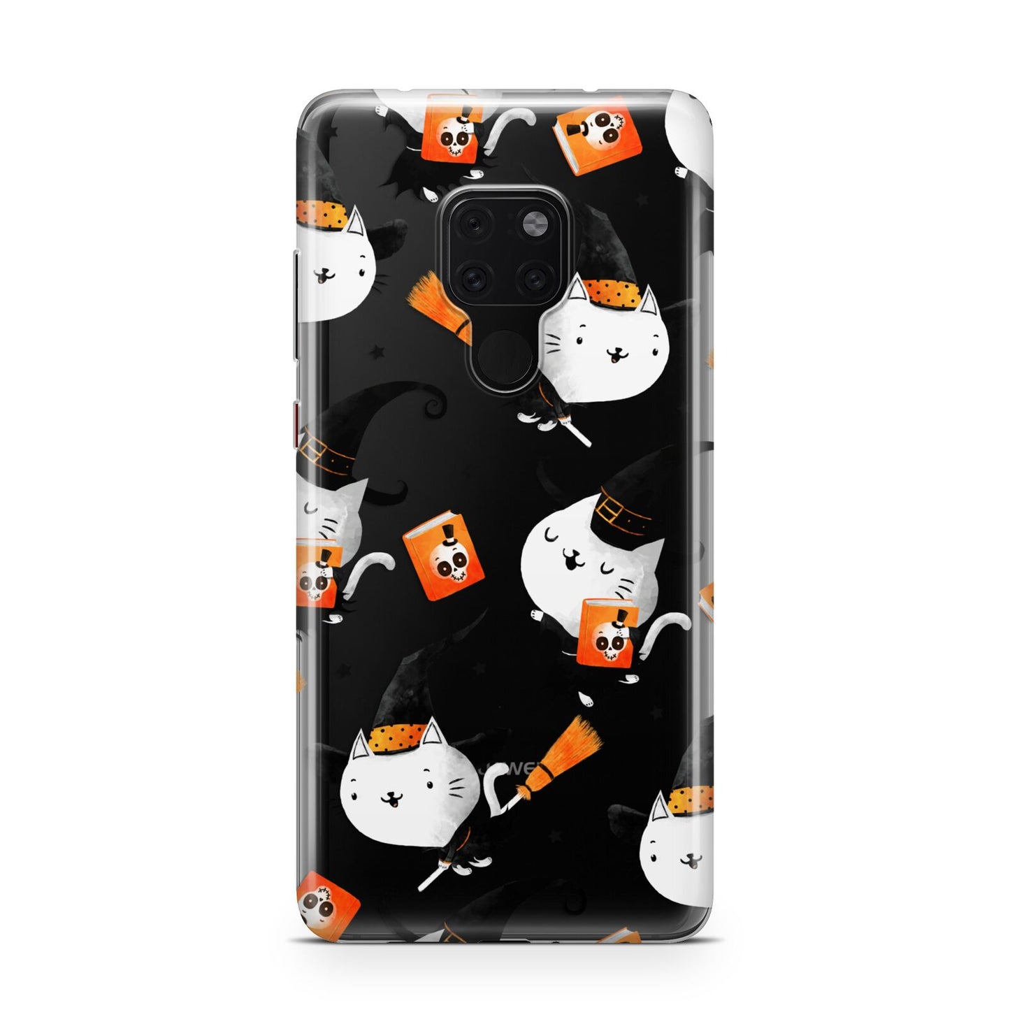 Cute Halloween Cats Huawei Mate 20 Phone Case