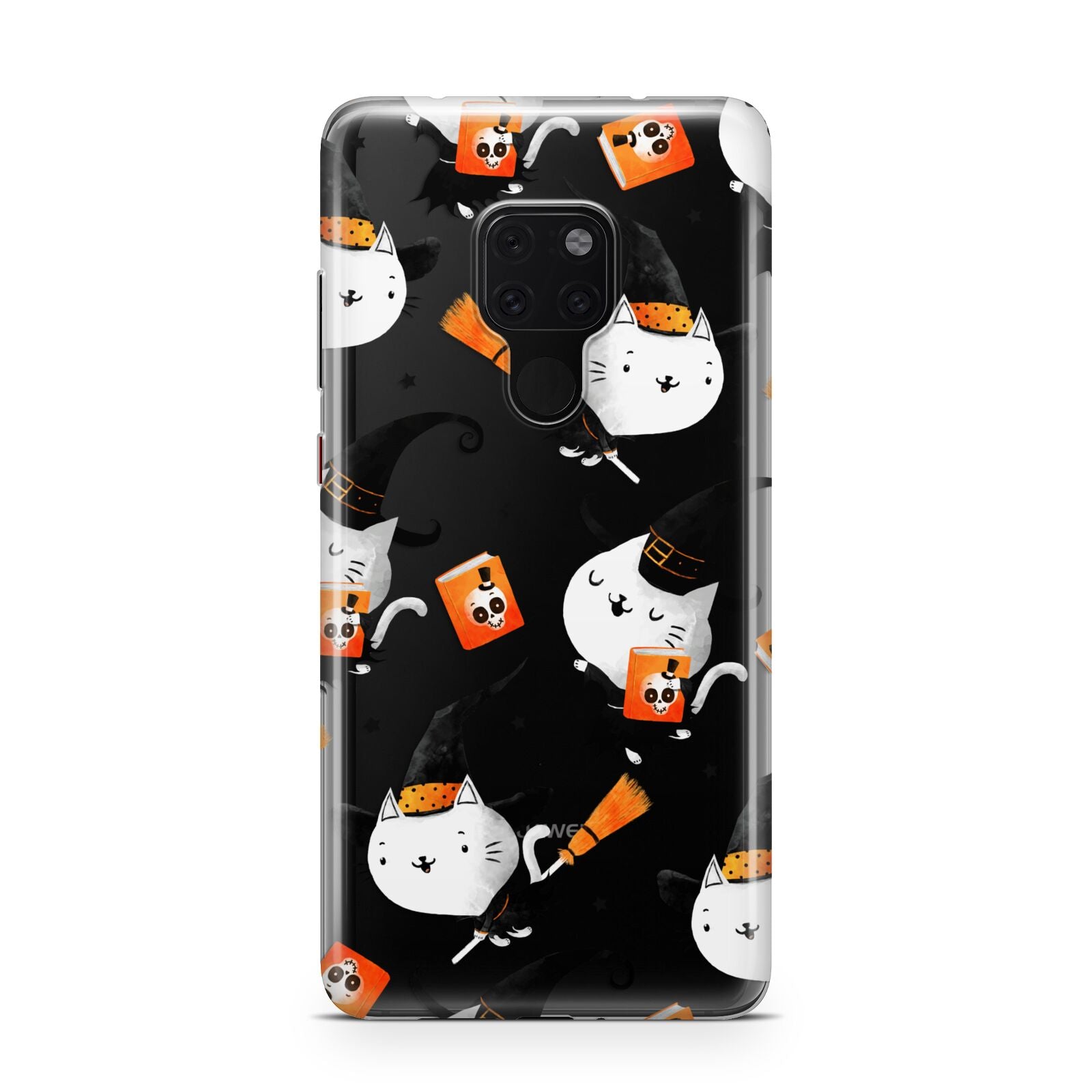 Cute Halloween Cats Huawei Mate 20 Phone Case