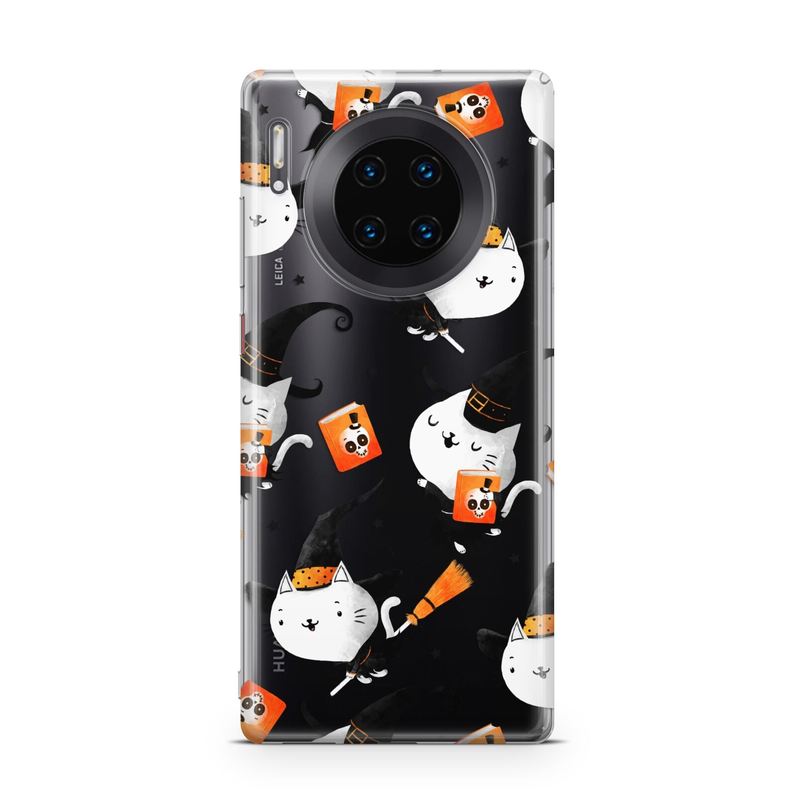 Cute Halloween Cats Huawei Mate 30 Pro Phone Case