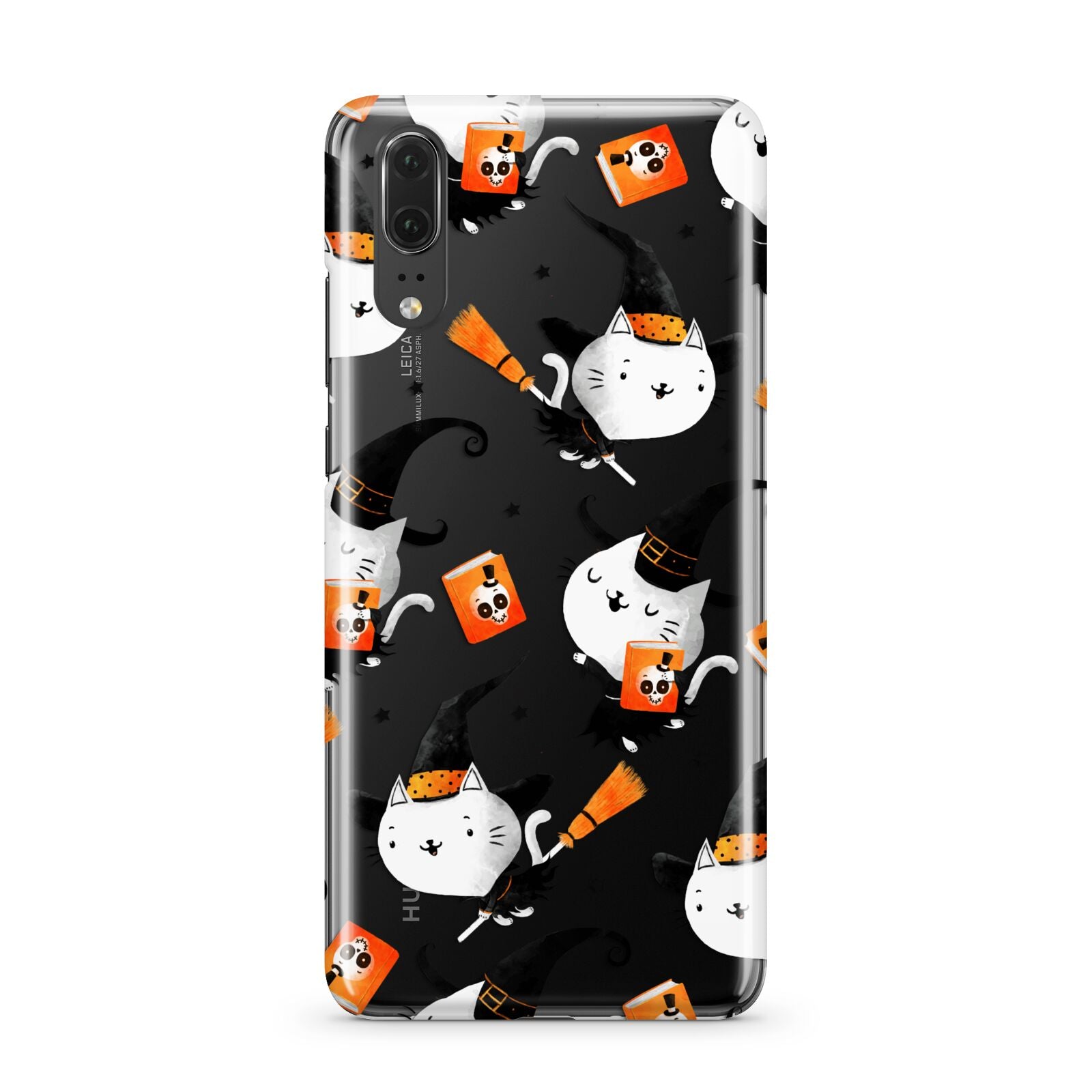 Cute Halloween Cats Huawei P20 Phone Case