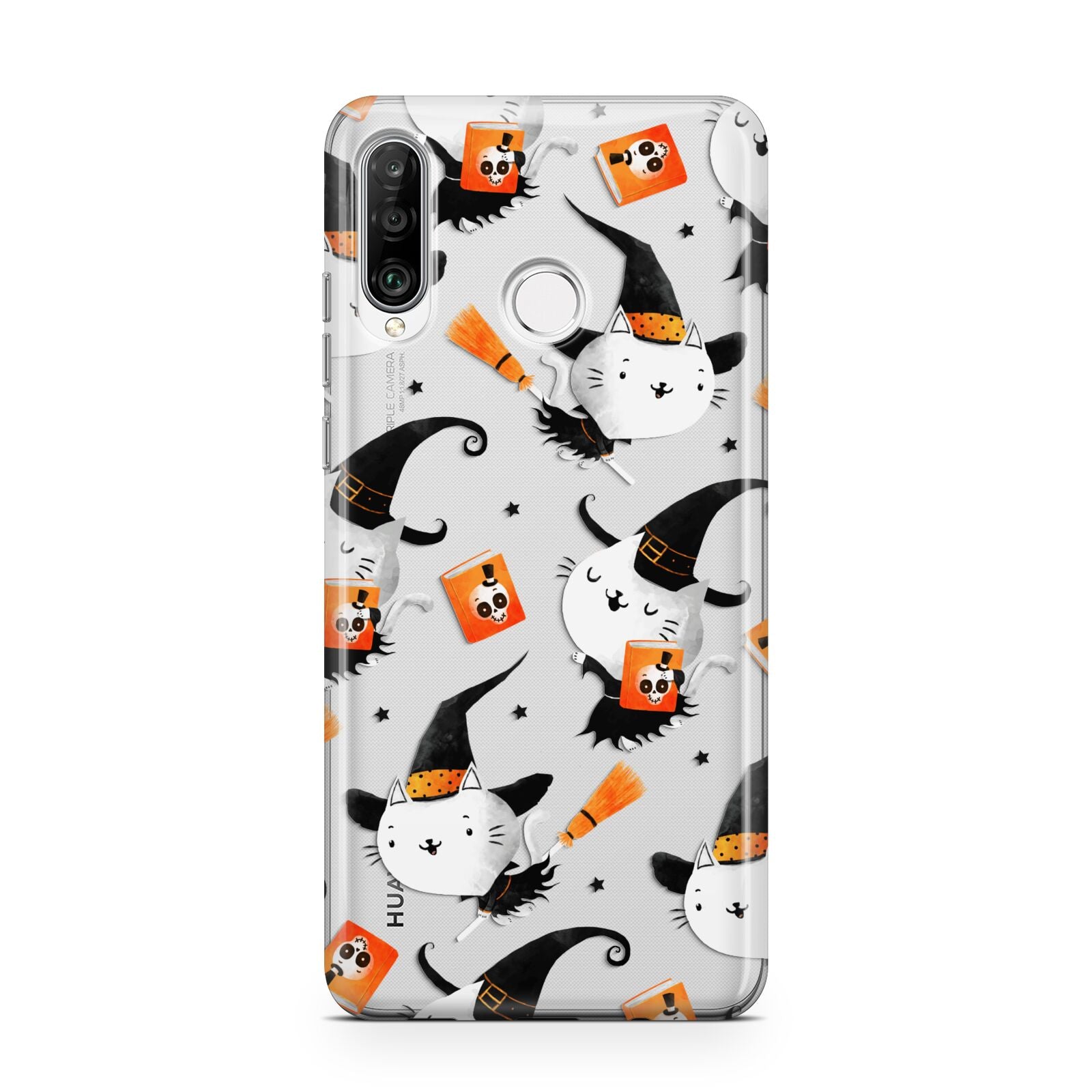 Cute Halloween Cats Huawei P30 Lite Phone Case