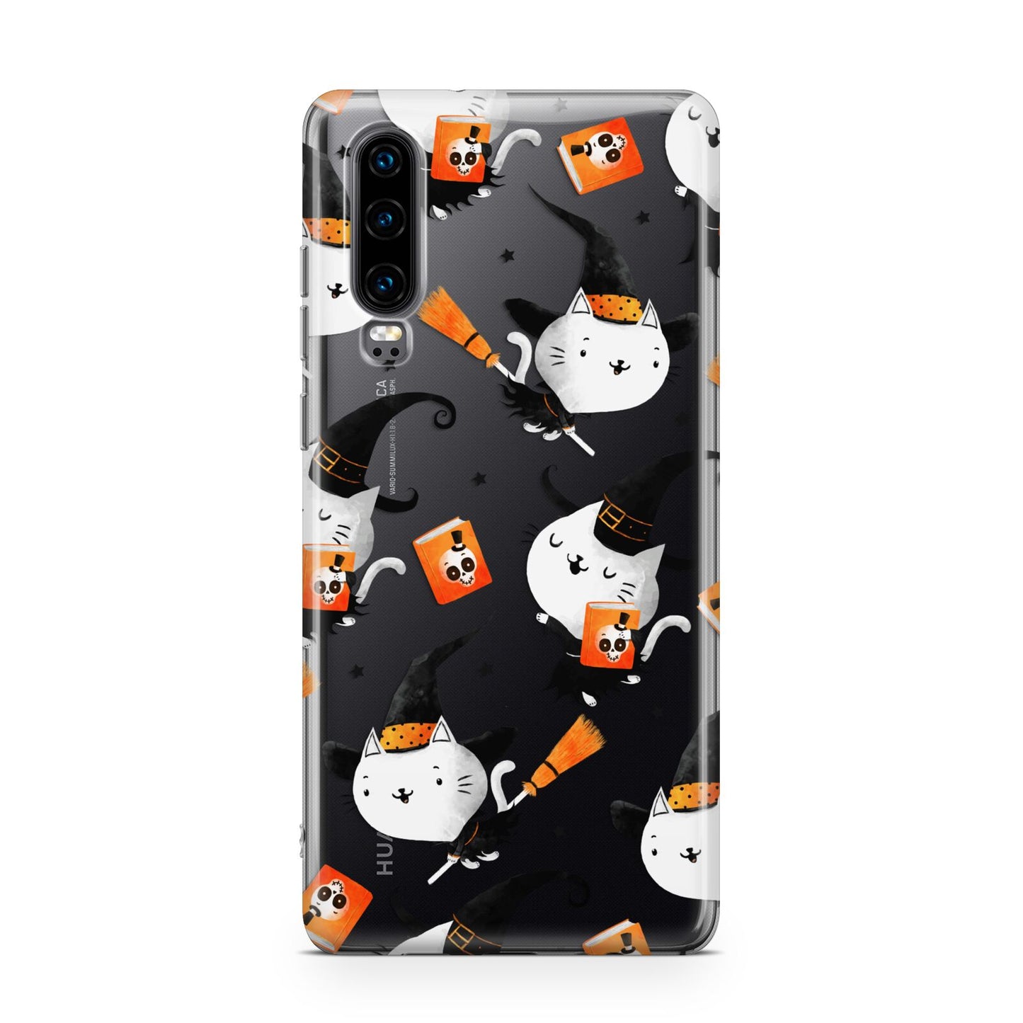 Cute Halloween Cats Huawei P30 Phone Case