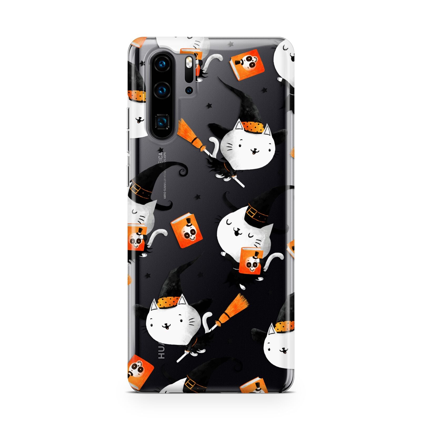 Cute Halloween Cats Huawei P30 Pro Phone Case