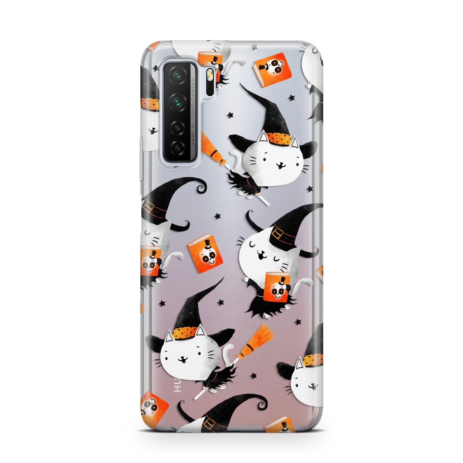 Cute Halloween Cats Huawei P40 Lite 5G Phone Case