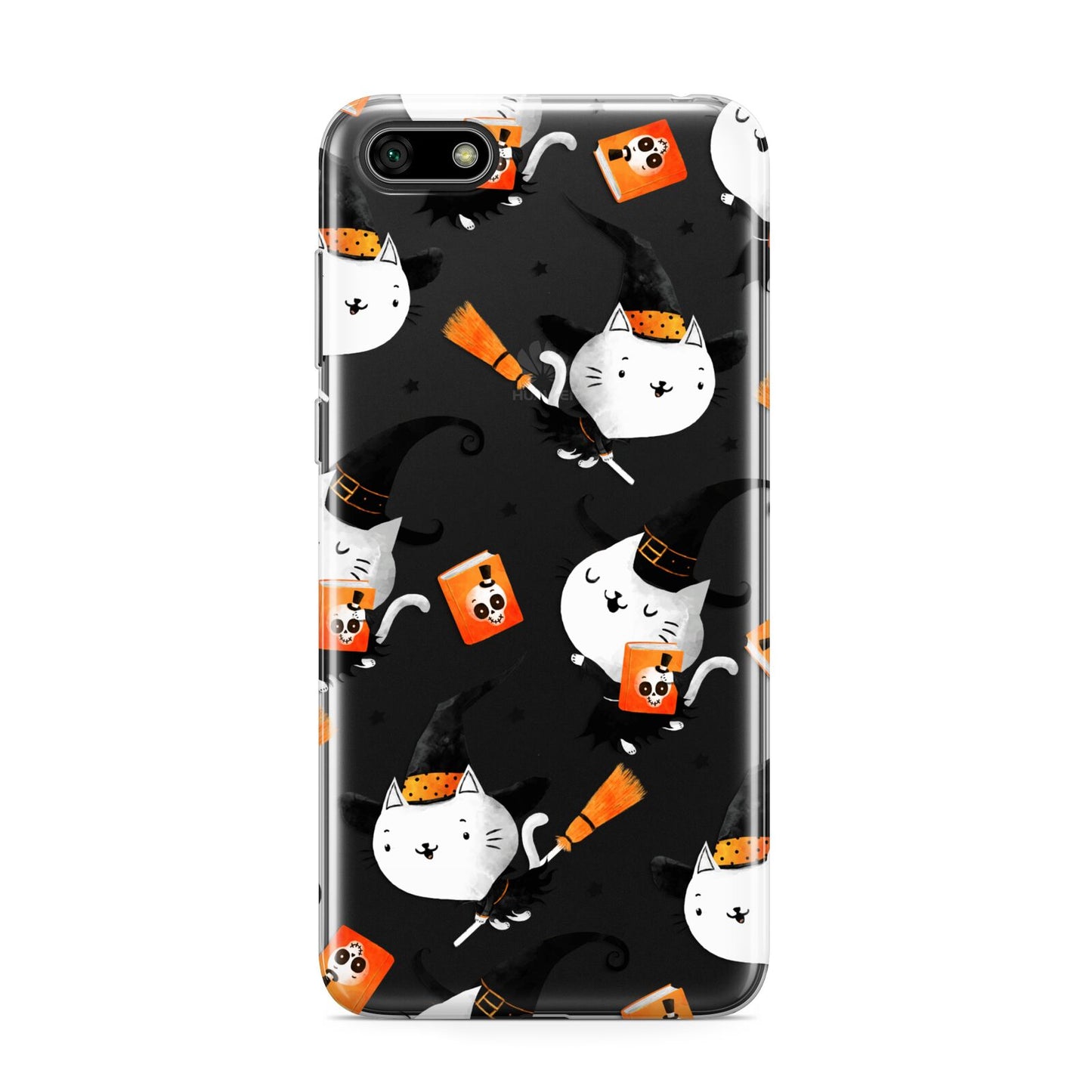 Cute Halloween Cats Huawei Y5 Prime 2018 Phone Case