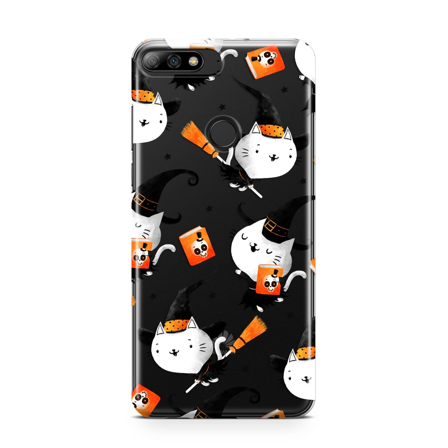 Cute Halloween Cats Huawei Y7 2018