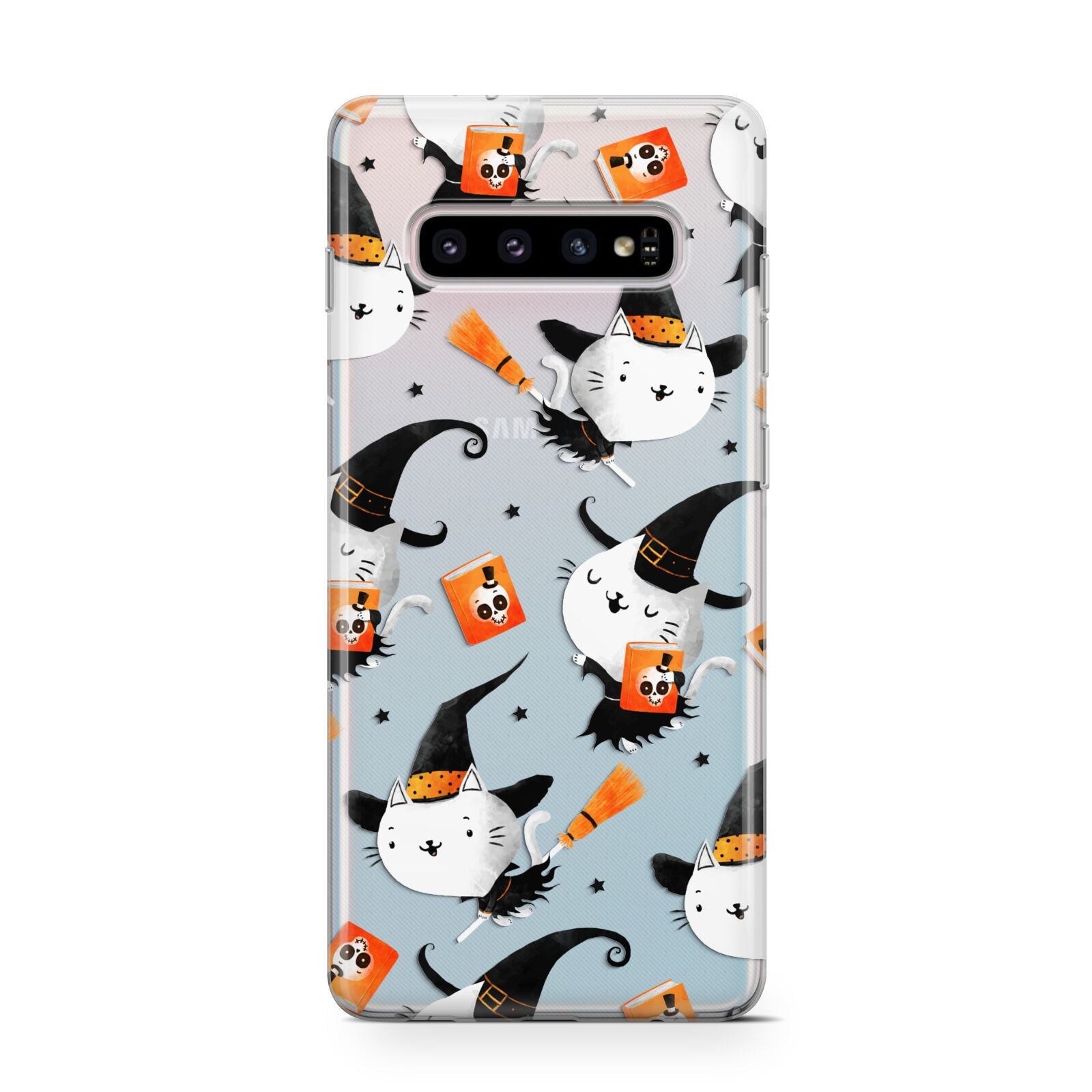 Cute Halloween Cats Protective Samsung Galaxy Case