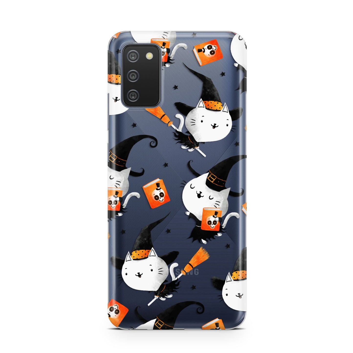 Cute Halloween Cats Samsung A02s Case