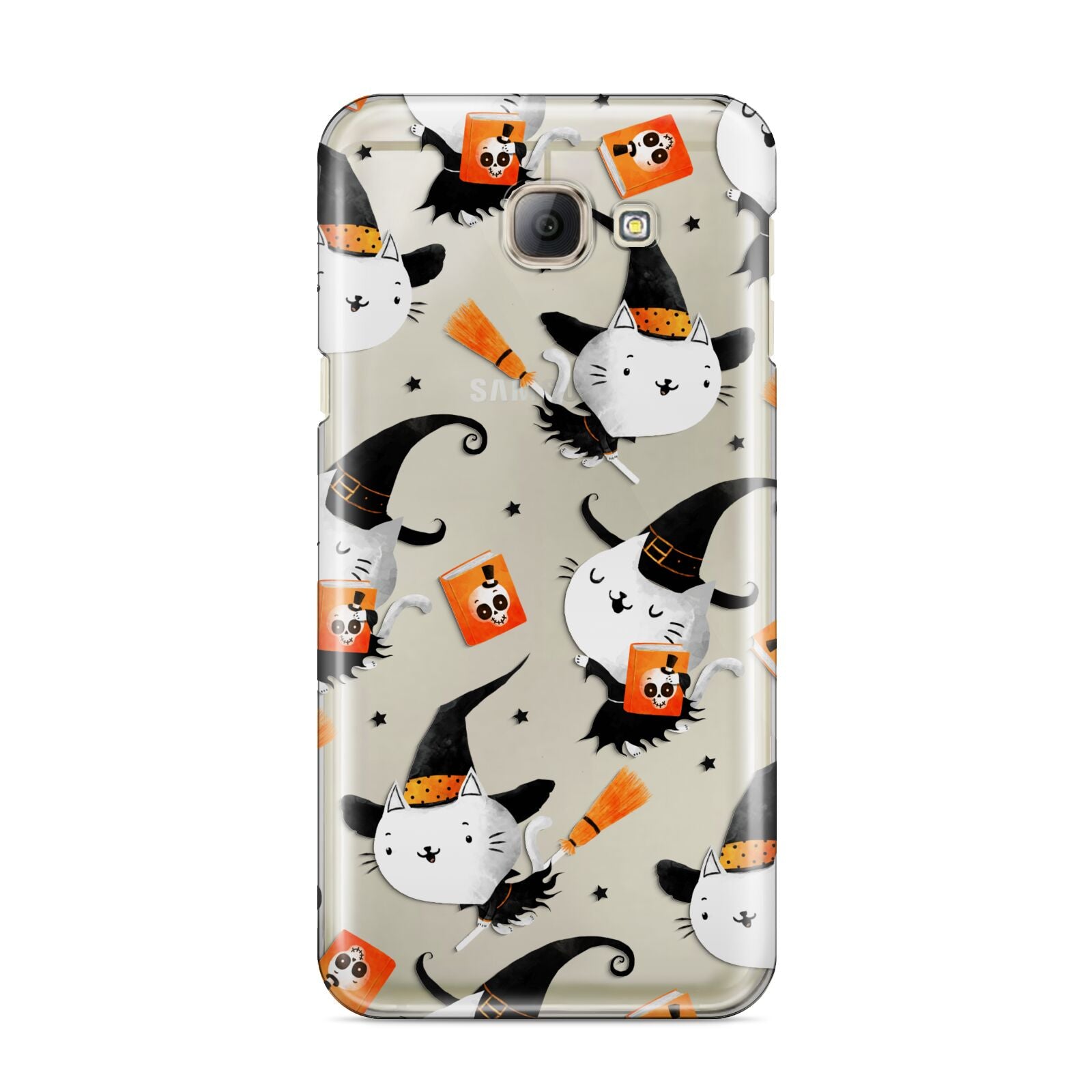 Cute Halloween Cats Samsung Galaxy A8 2016 Case