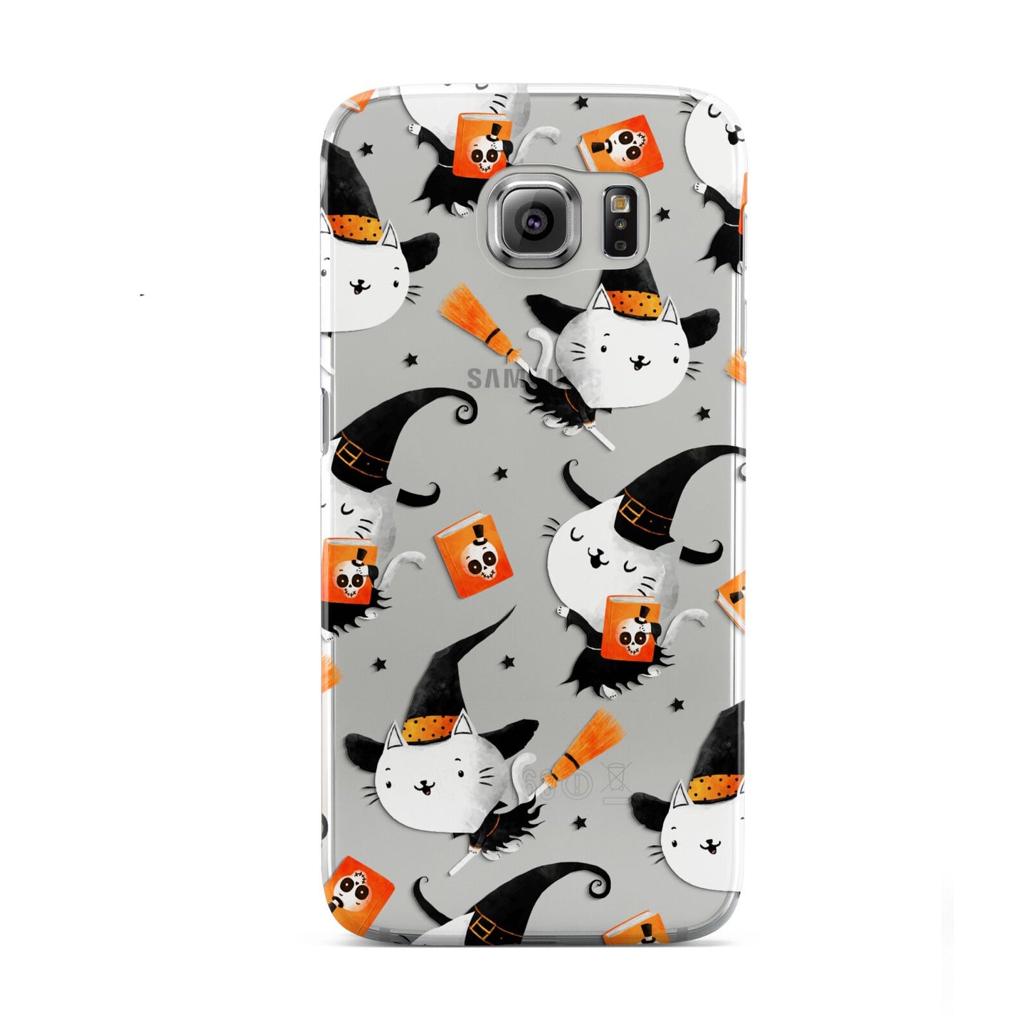 Cute Halloween Cats Samsung Galaxy S6 Case