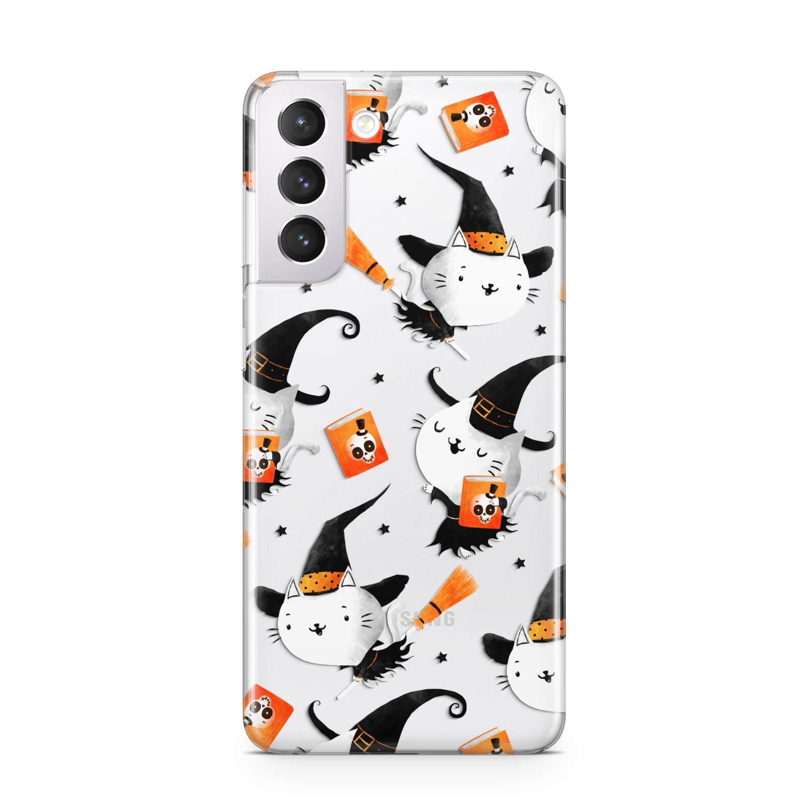 Cute Halloween Cats Samsung S21 Case