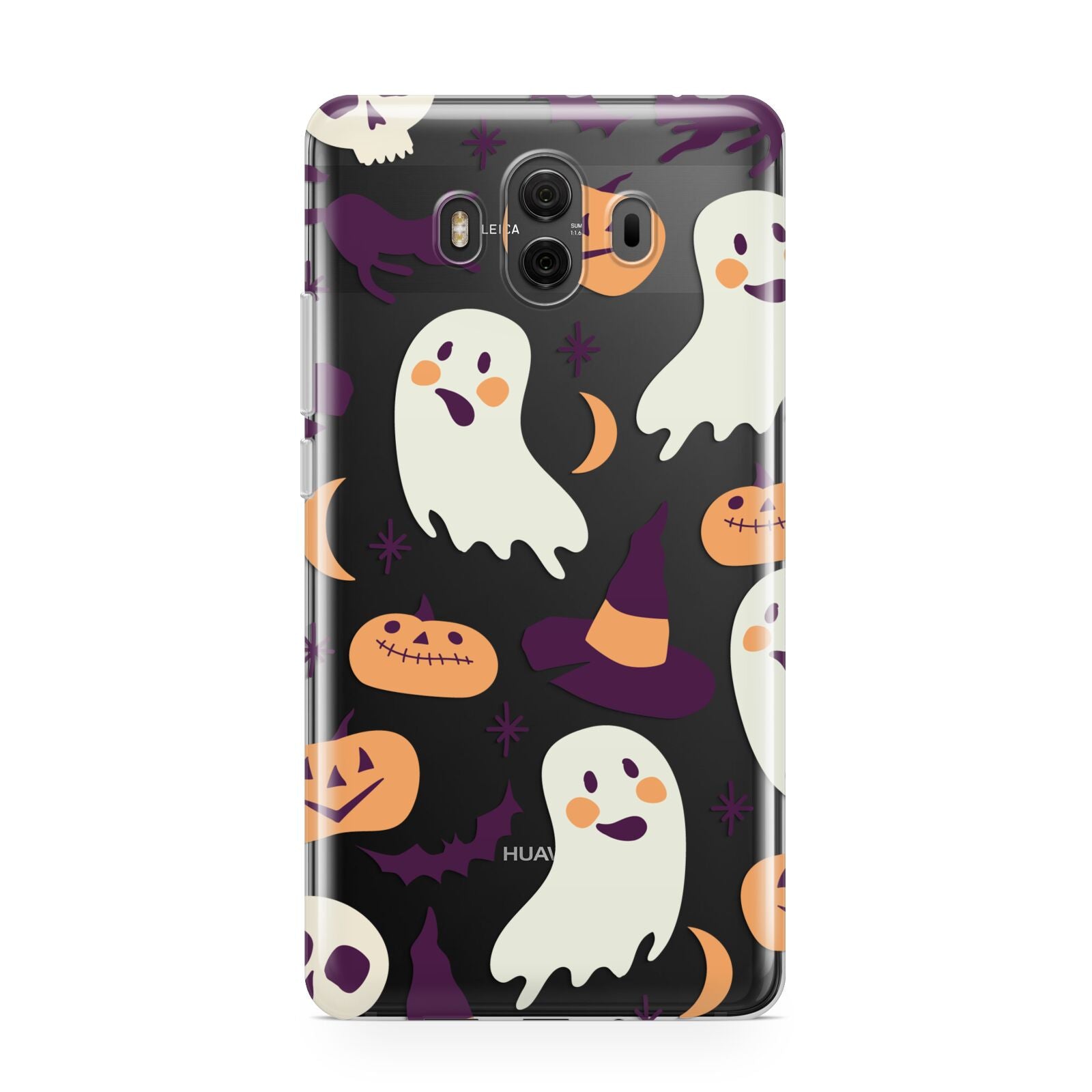 Cute Halloween Illustrations with Transparent Background Huawei Mate 10 Protective Phone Case