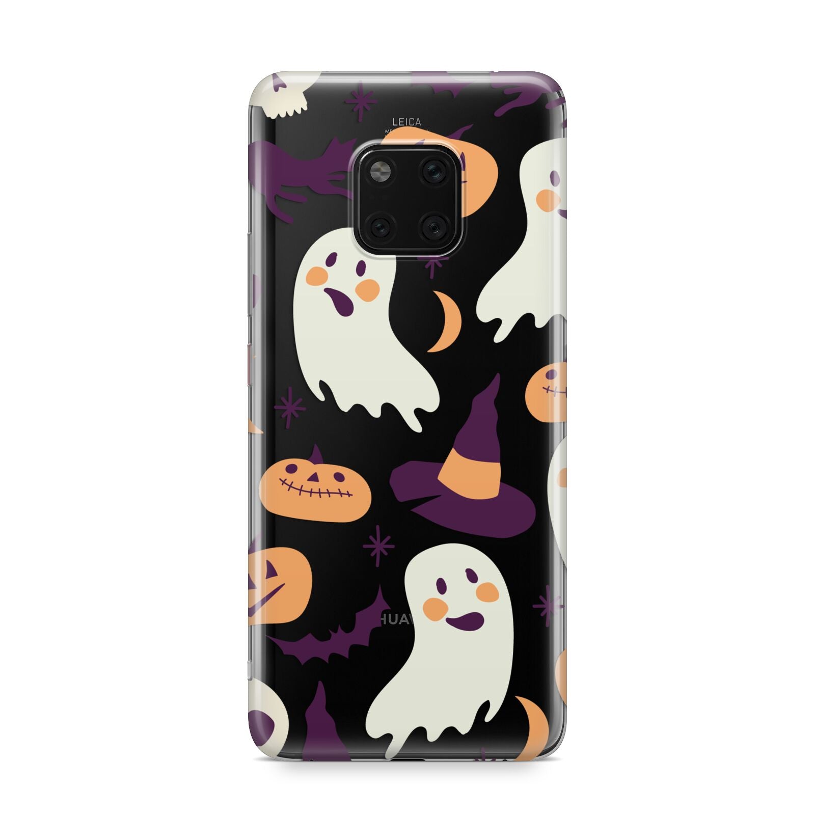 Cute Halloween Illustrations with Transparent Background Huawei Mate 20 Pro Phone Case