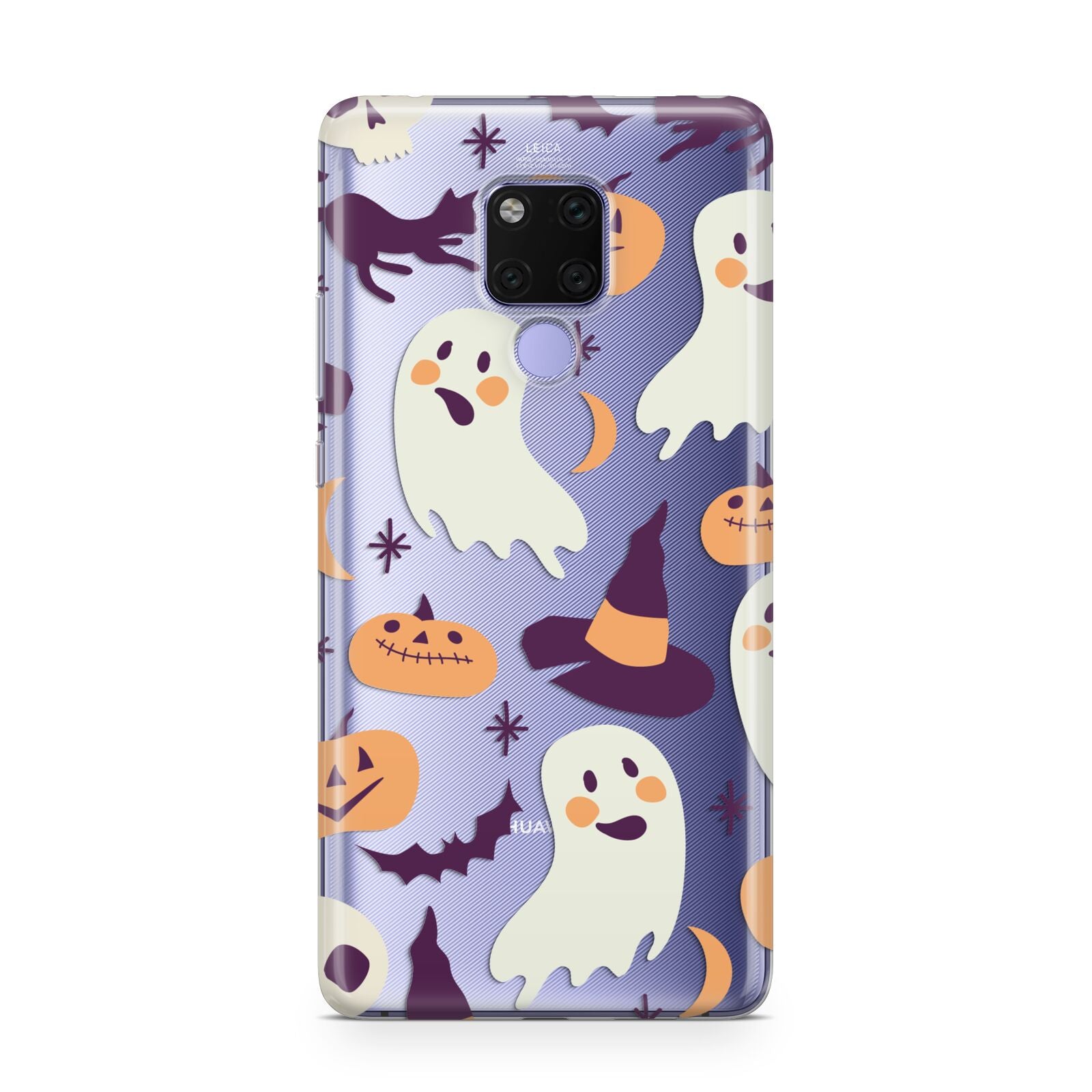 Cute Halloween Illustrations with Transparent Background Huawei Mate 20X Phone Case