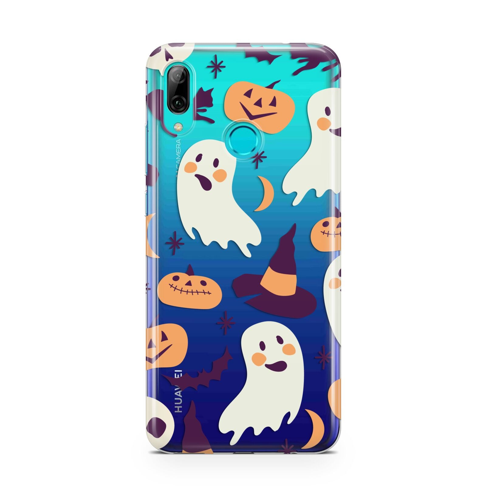 Cute Halloween Illustrations with Transparent Background Huawei P Smart 2019 Case