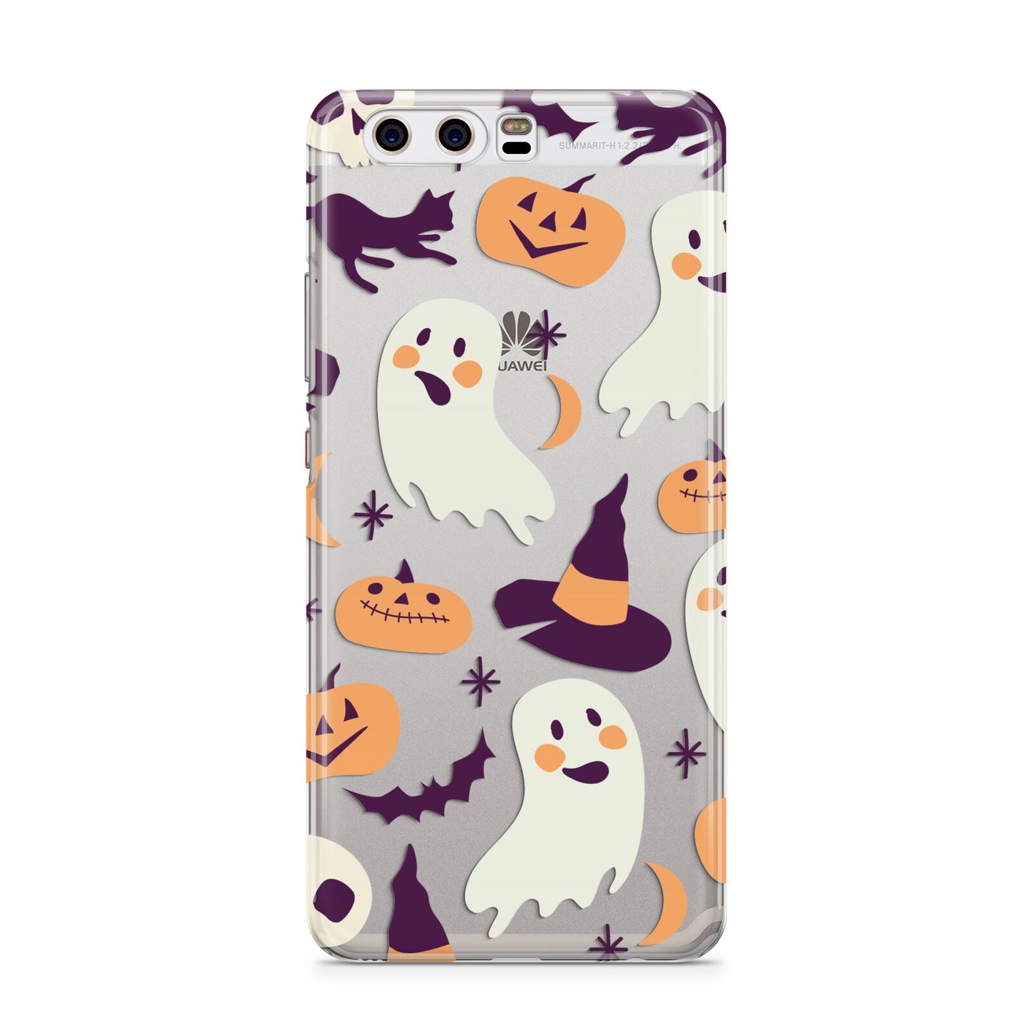 Cute Halloween Illustrations with Transparent Background Huawei P10 Phone Case