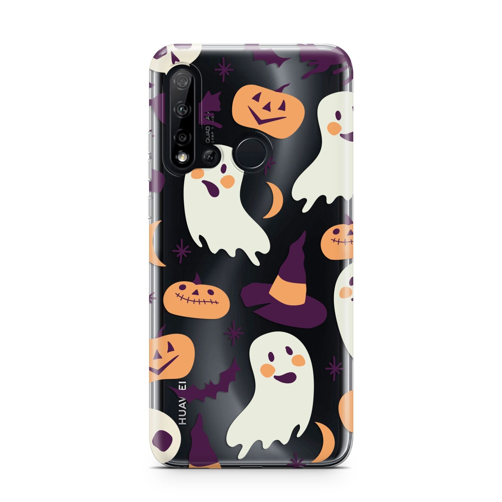 Cute Halloween Illustrations with Transparent Background Huawei P20 Lite 5G Phone Case