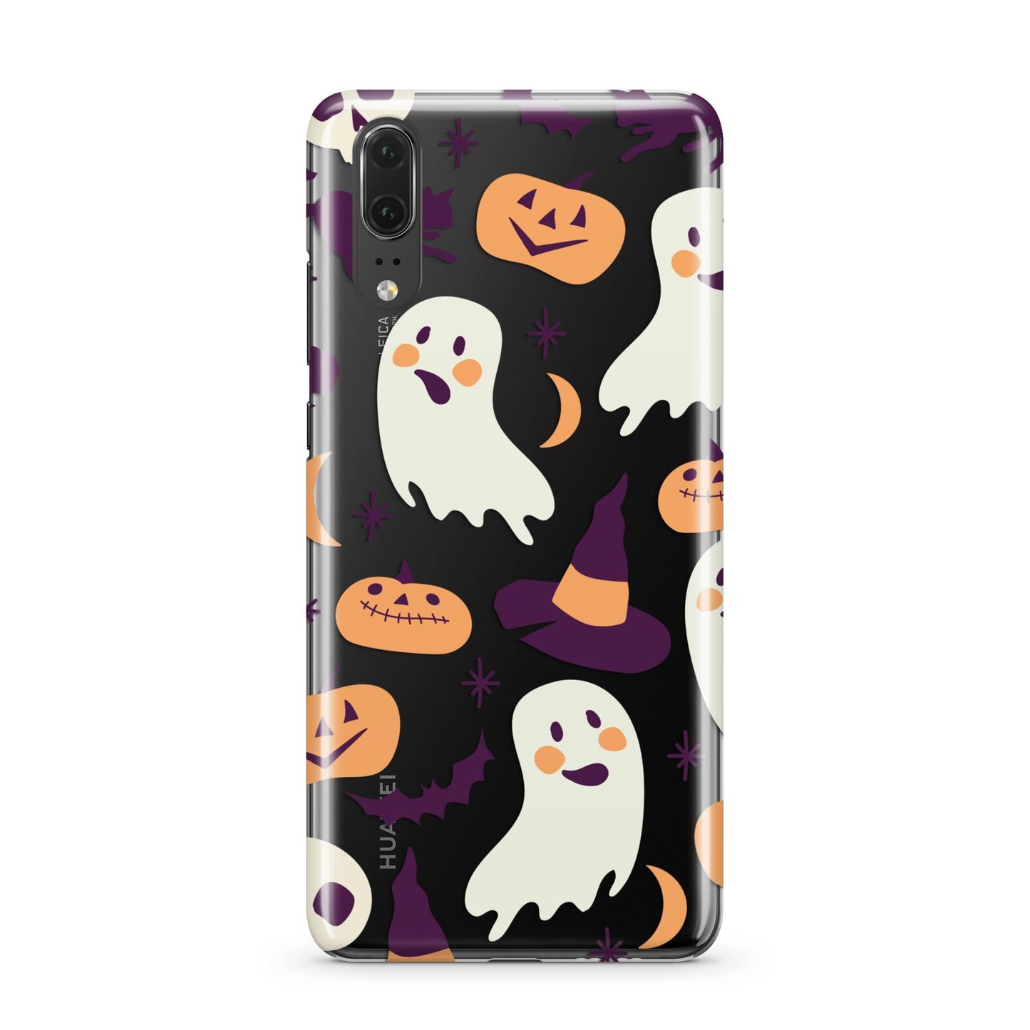 Cute Halloween Illustrations with Transparent Background Huawei P20 Phone Case