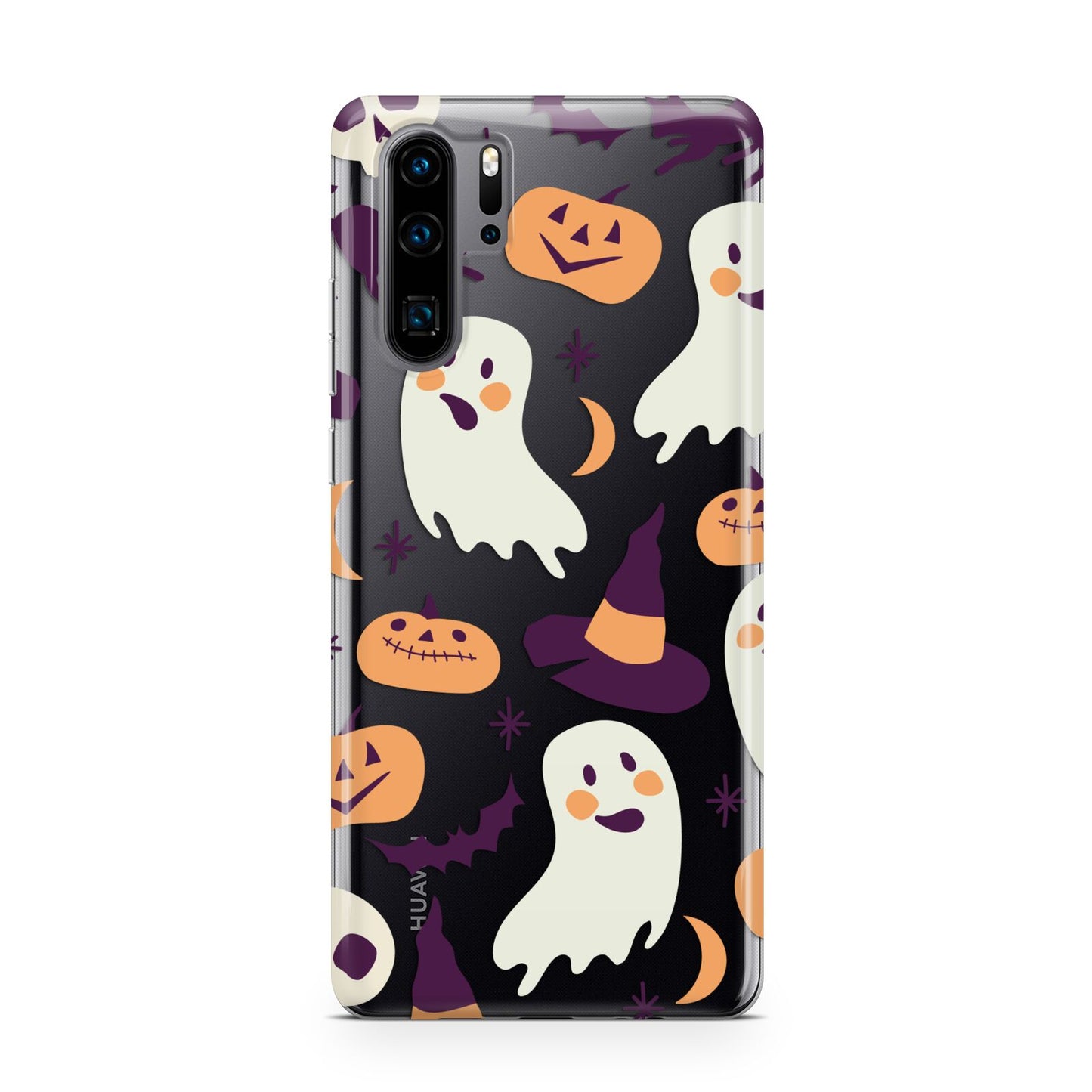 Cute Halloween Illustrations with Transparent Background Huawei P30 Pro Phone Case