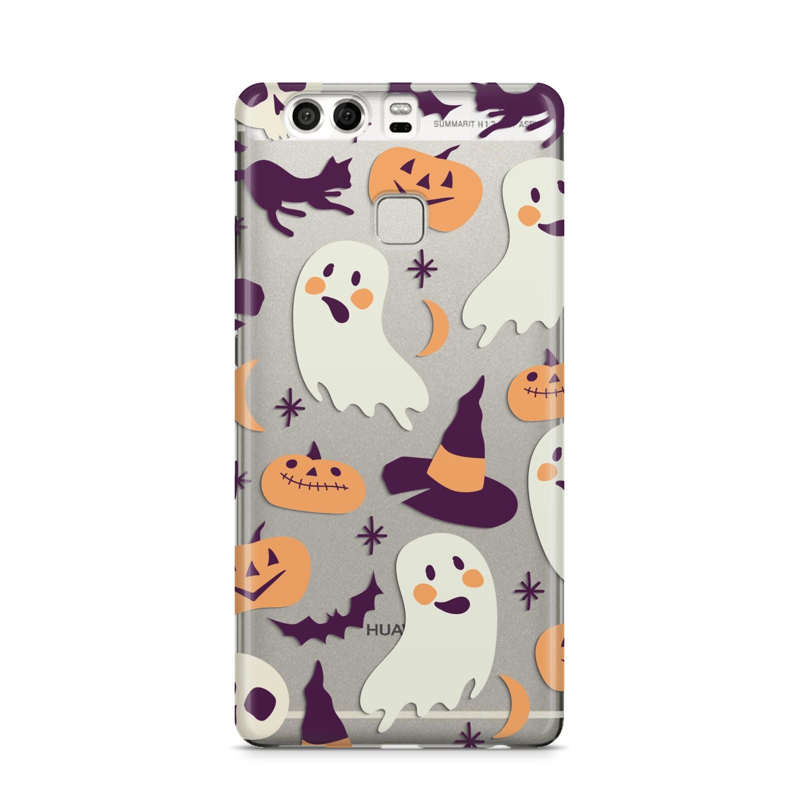 Cute Halloween Illustrations with Transparent Background Huawei P9 Case