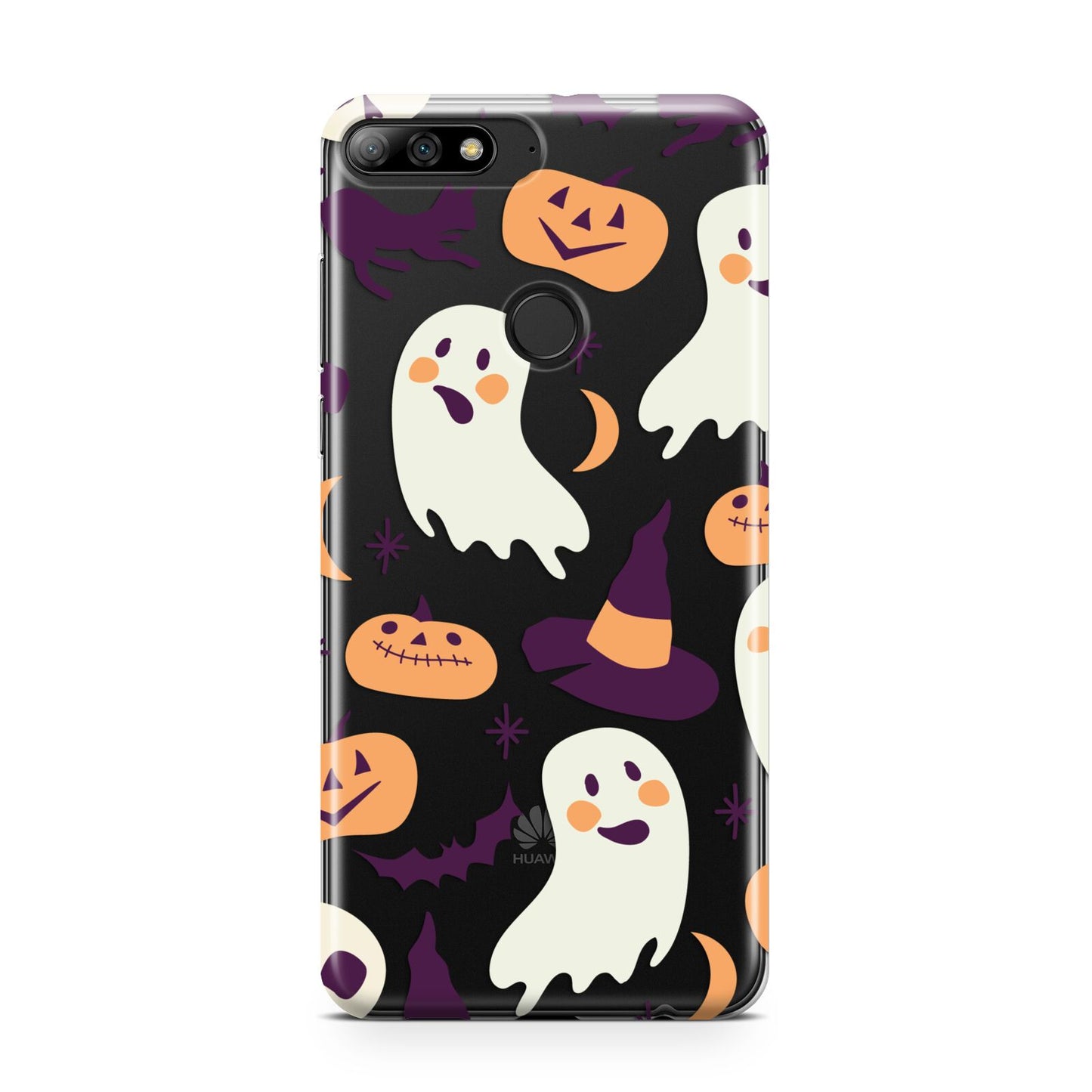 Cute Halloween Illustrations with Transparent Background Huawei Y7 2018