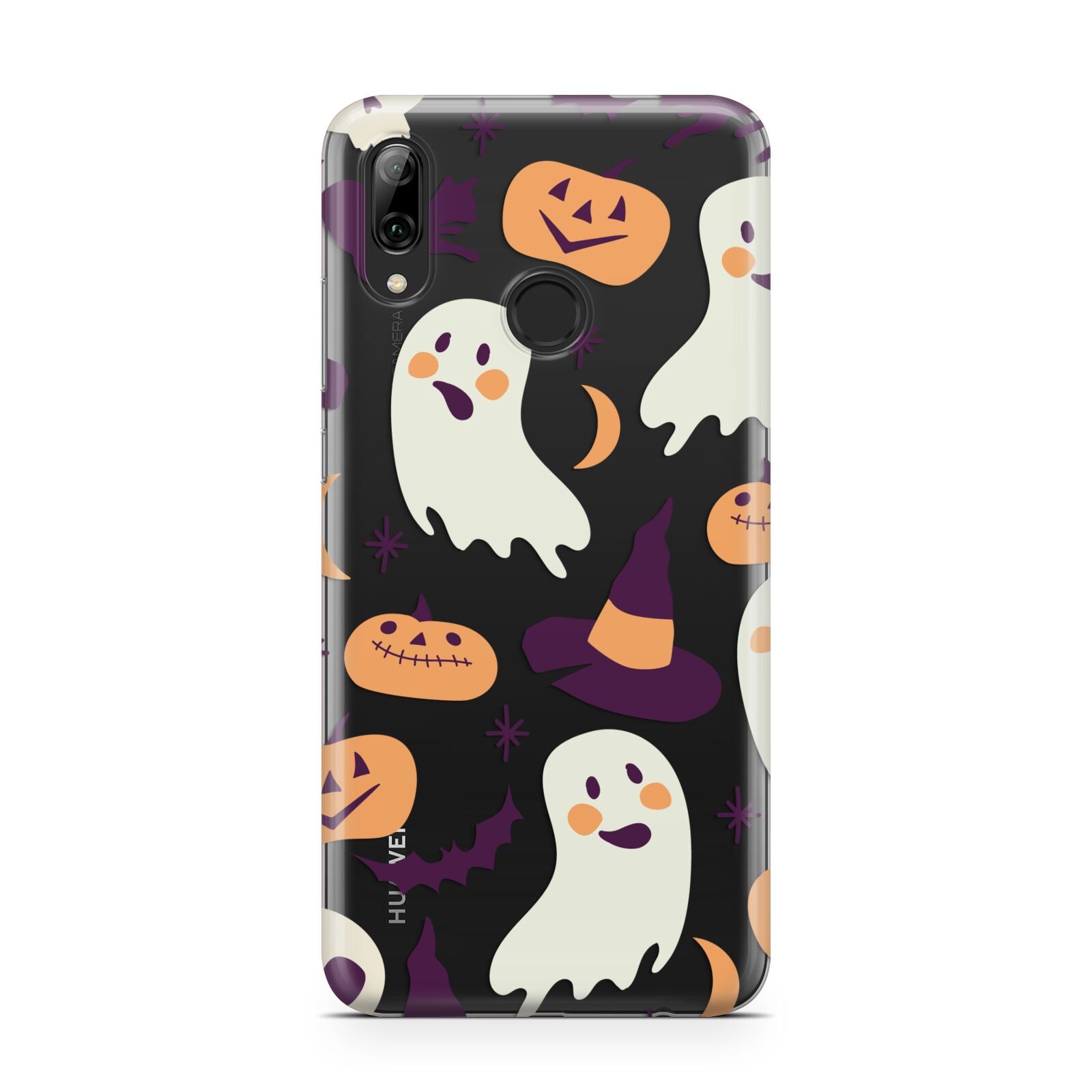 Cute Halloween Illustrations with Transparent Background Huawei Y7 2019