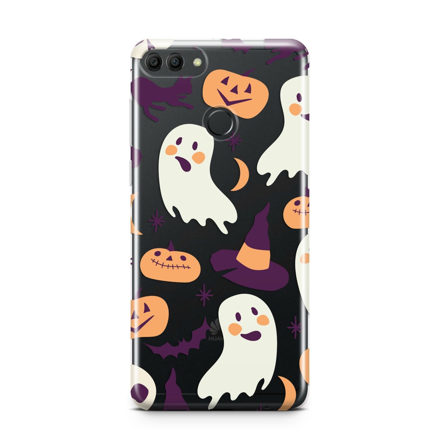 Cute Halloween Illustrations with Transparent Background Huawei Y9 2018