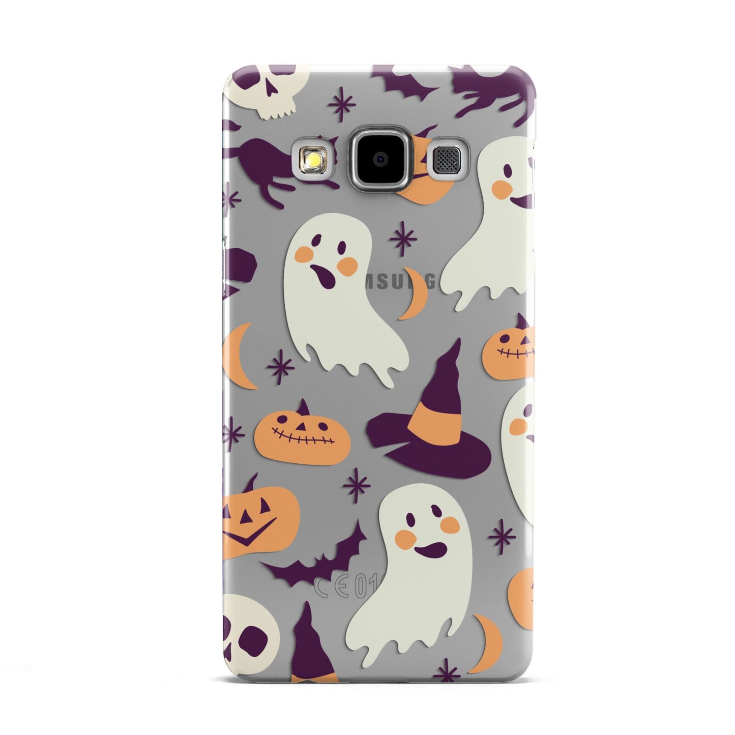 Cute Halloween Illustrations with Transparent Background Samsung Galaxy A5 Case