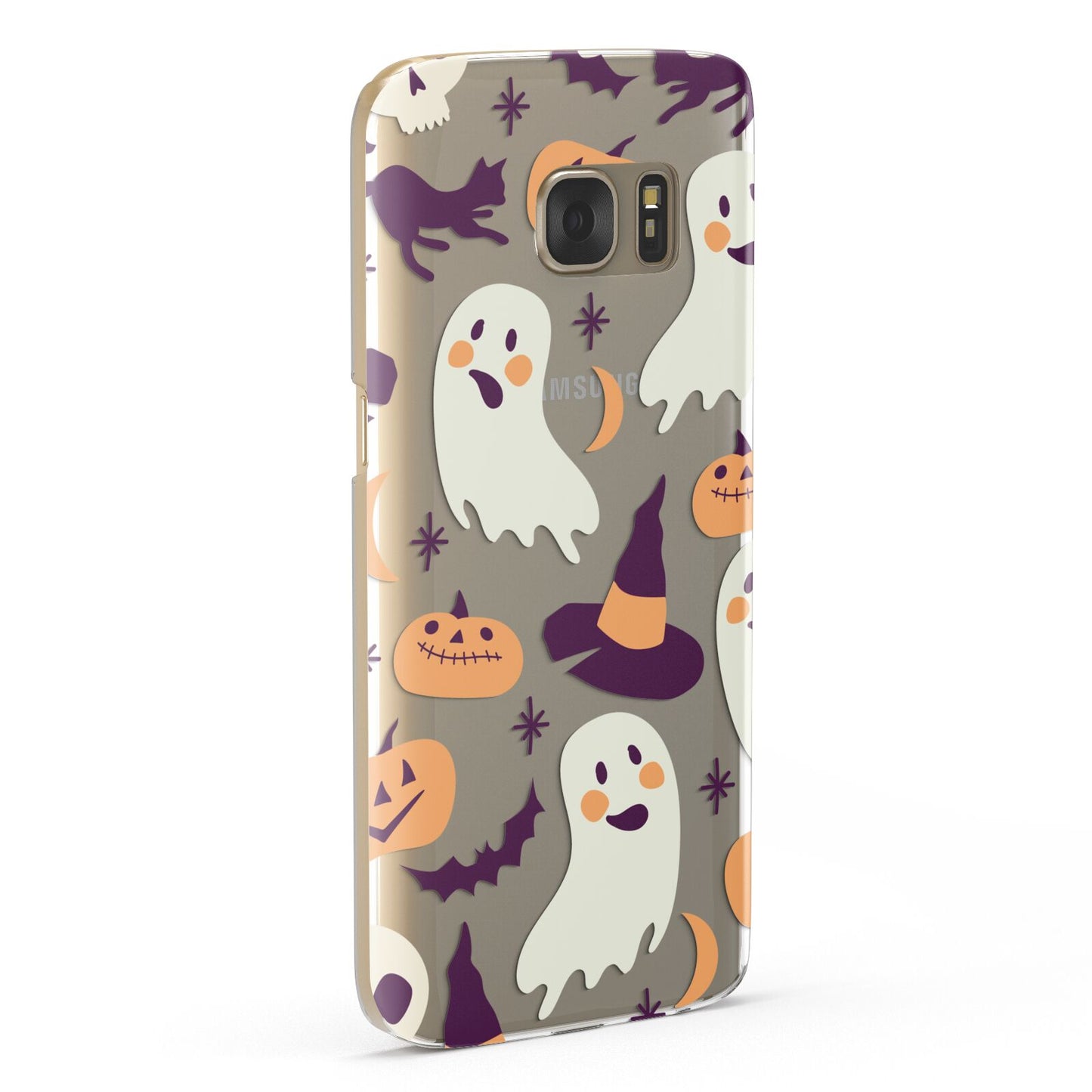 Cute Halloween Illustrations with Transparent Background Samsung Galaxy Case Fourty Five Degrees