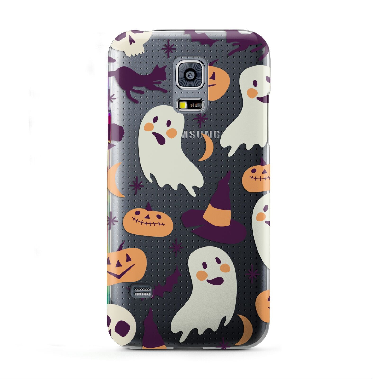 Cute Halloween Illustrations with Transparent Background Samsung Galaxy S5 Mini Case