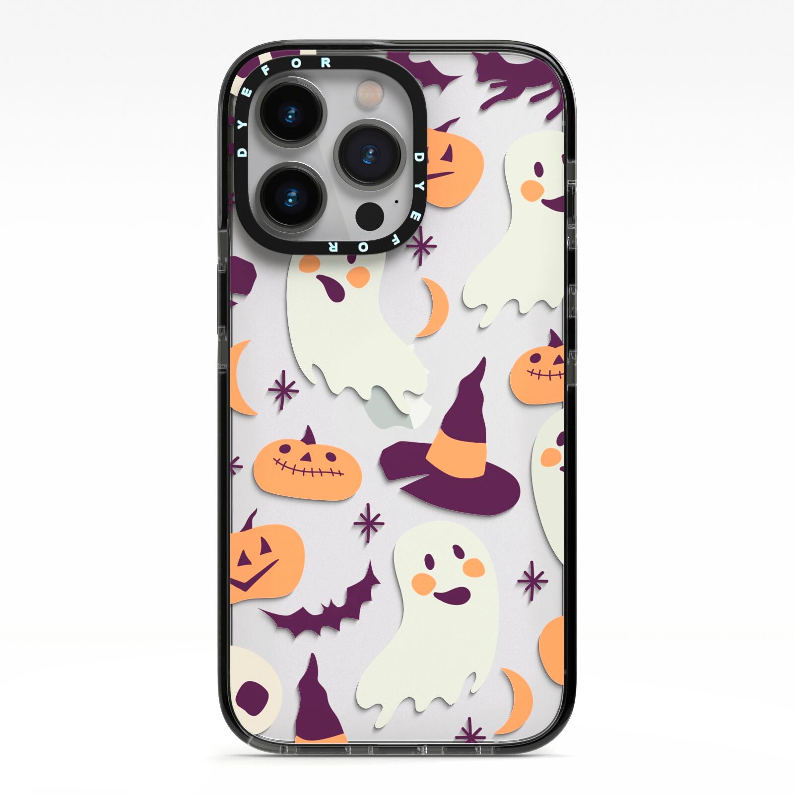 Cute Halloween Illustrations with Transparent Background iPhone